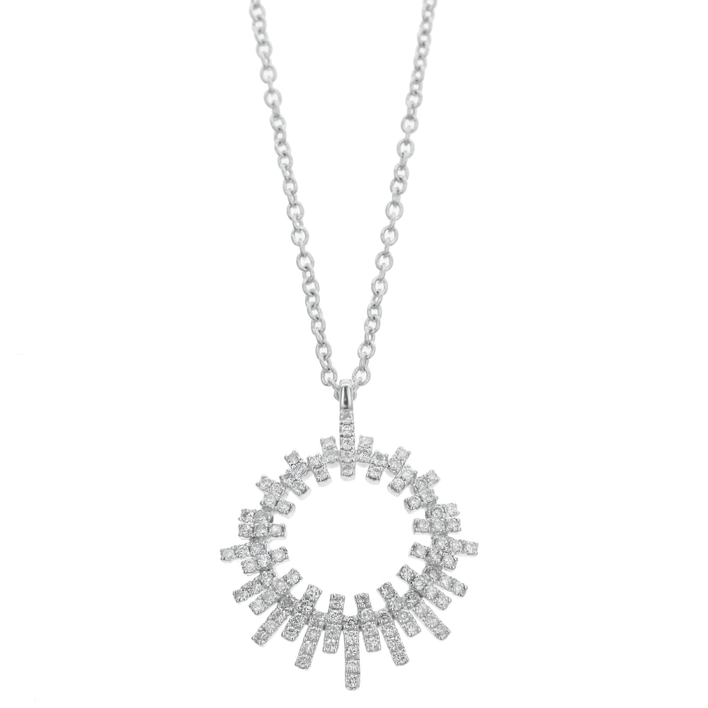 18kt yg diamond necklace 102=0