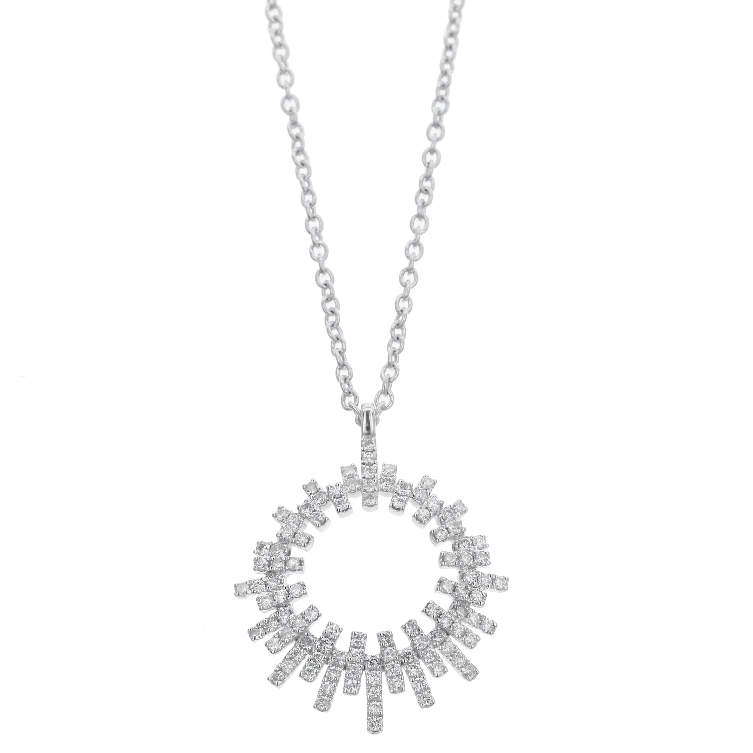 18kt yg diamond necklace 102=0