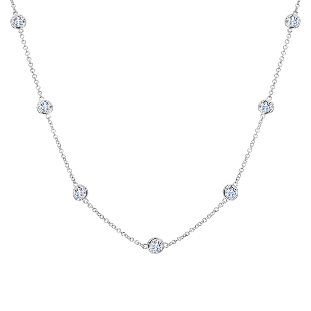 18k White Gold DBY Necklace
7