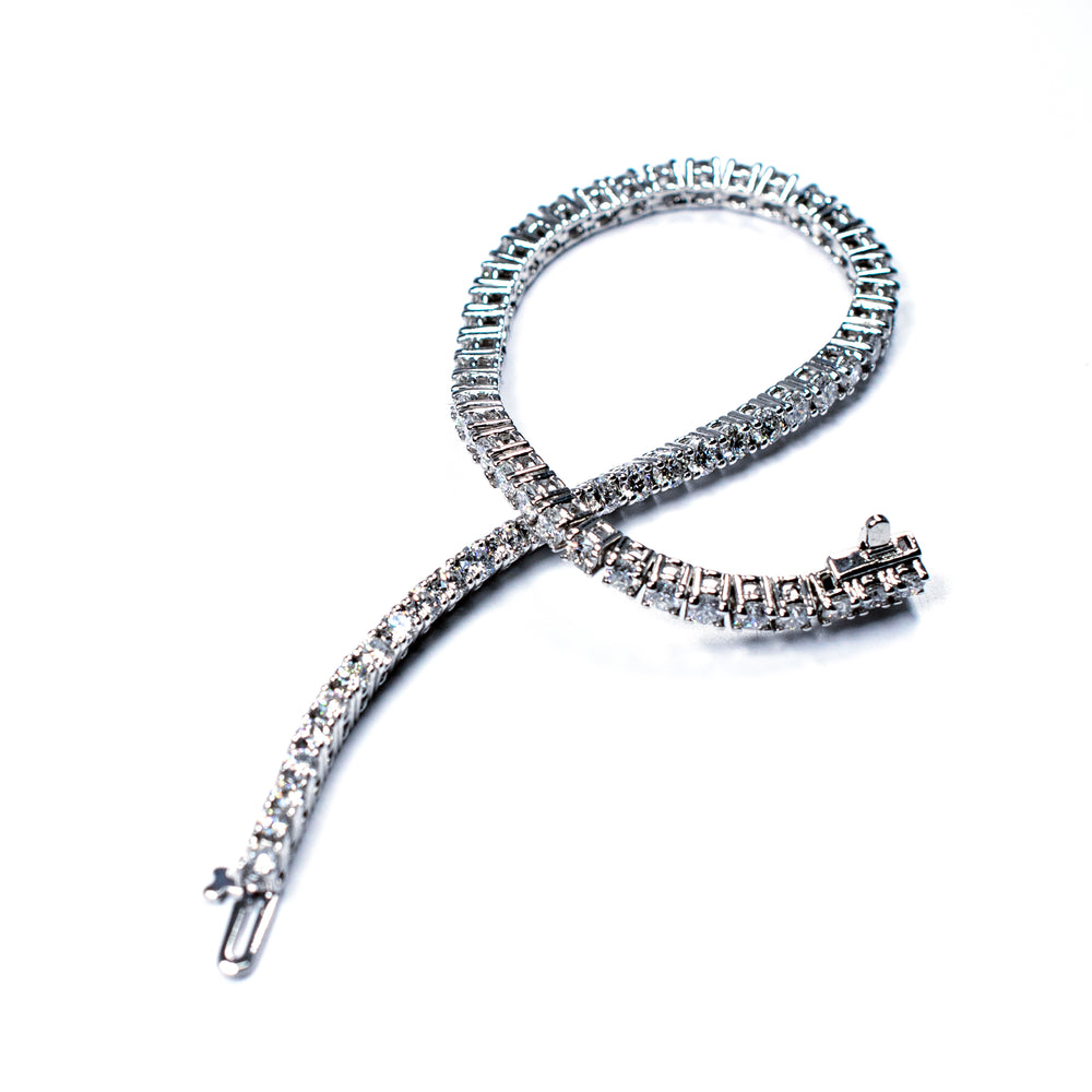 5 Carat Diamond Tennis Bracelet 14K White Gold – Classic Diamond Bracelet