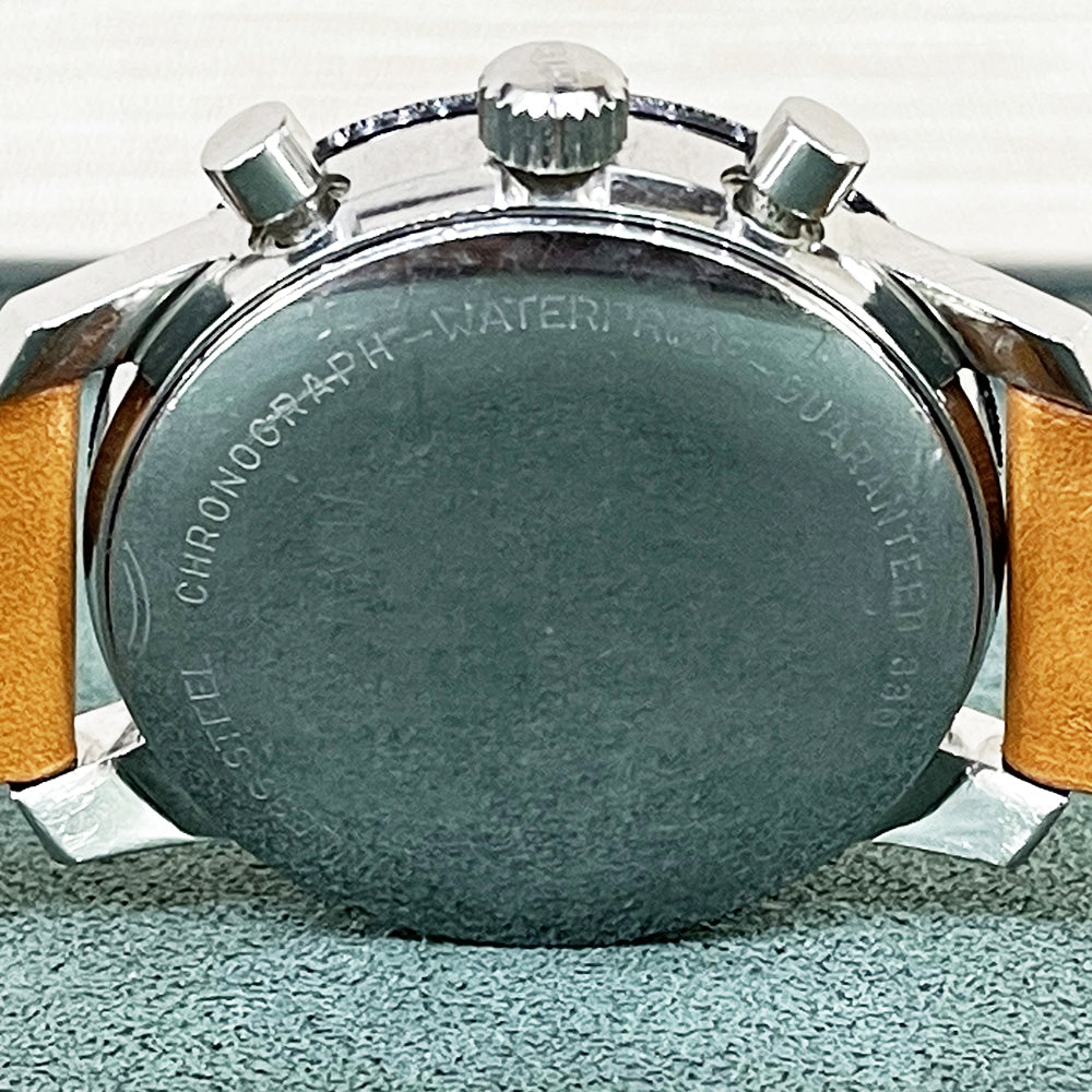 Vintage Autavia Chronograph 38mm Stainless Steel 2446 – Golden