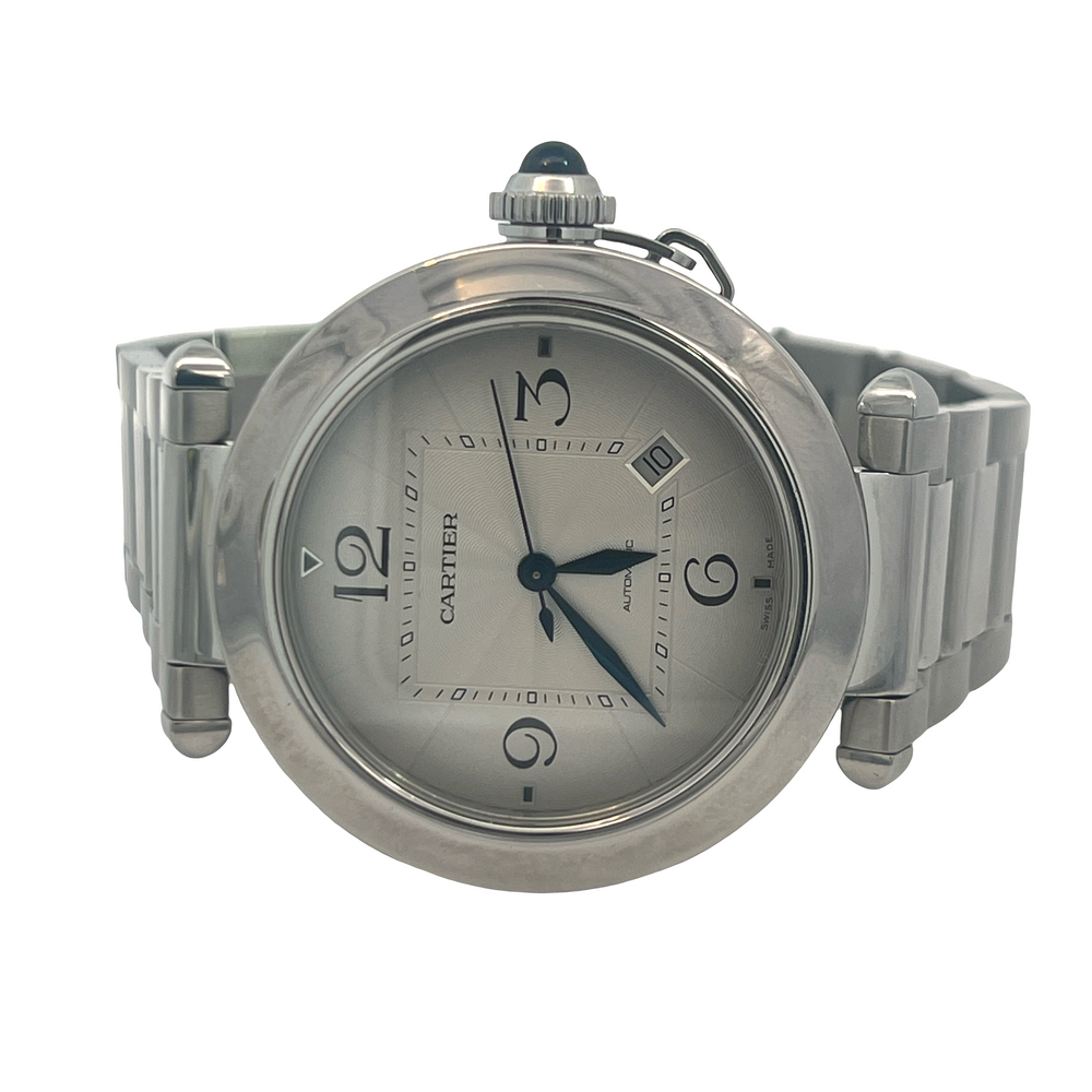 Pre-Owned Cartier Pasha Automatic Stainless Steel Date Watch | Great Condition