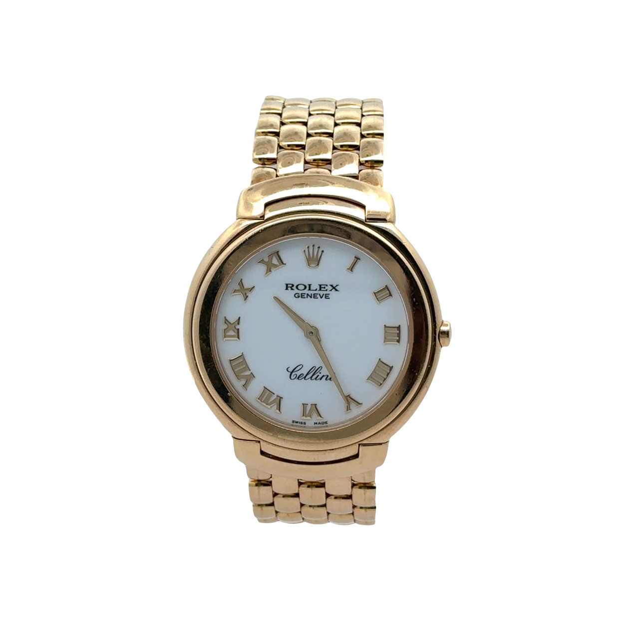 Pre-Owned Rolex Cellini 36mm 18K Yellow Gold Cream Dial Box