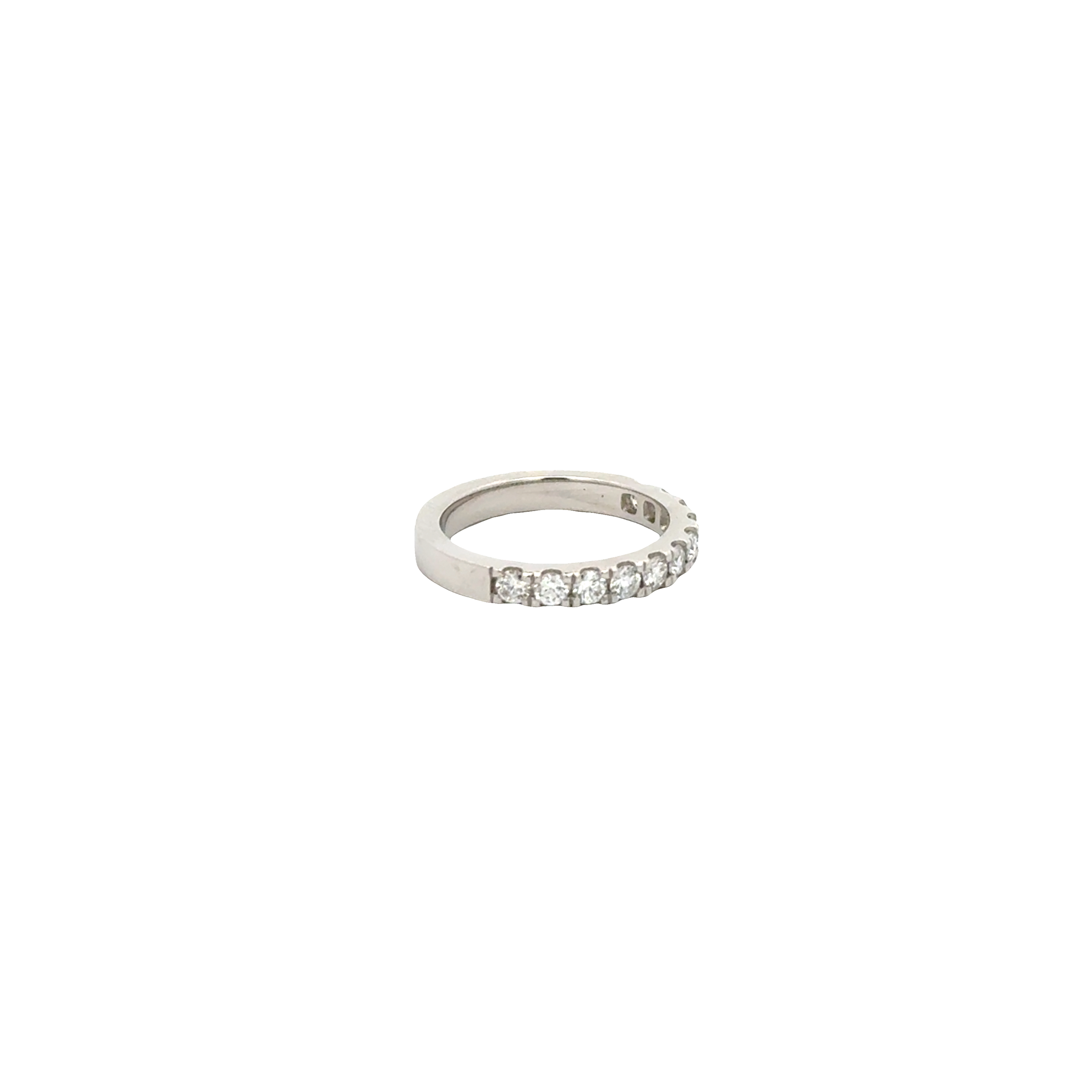 Platinum Diamond Band Ring