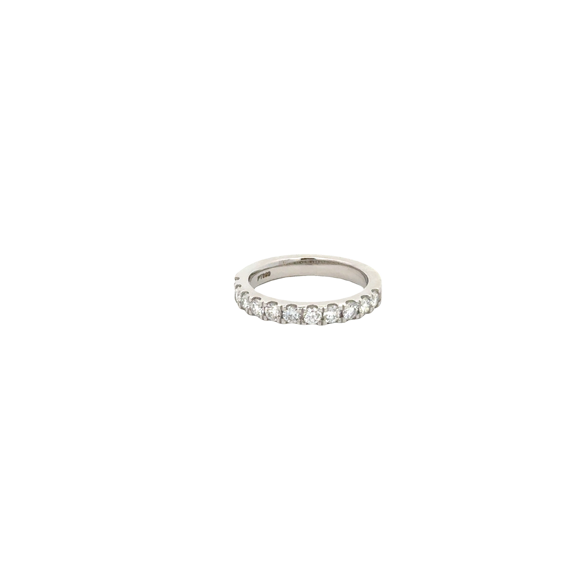 Platinum Diamond Band Ring