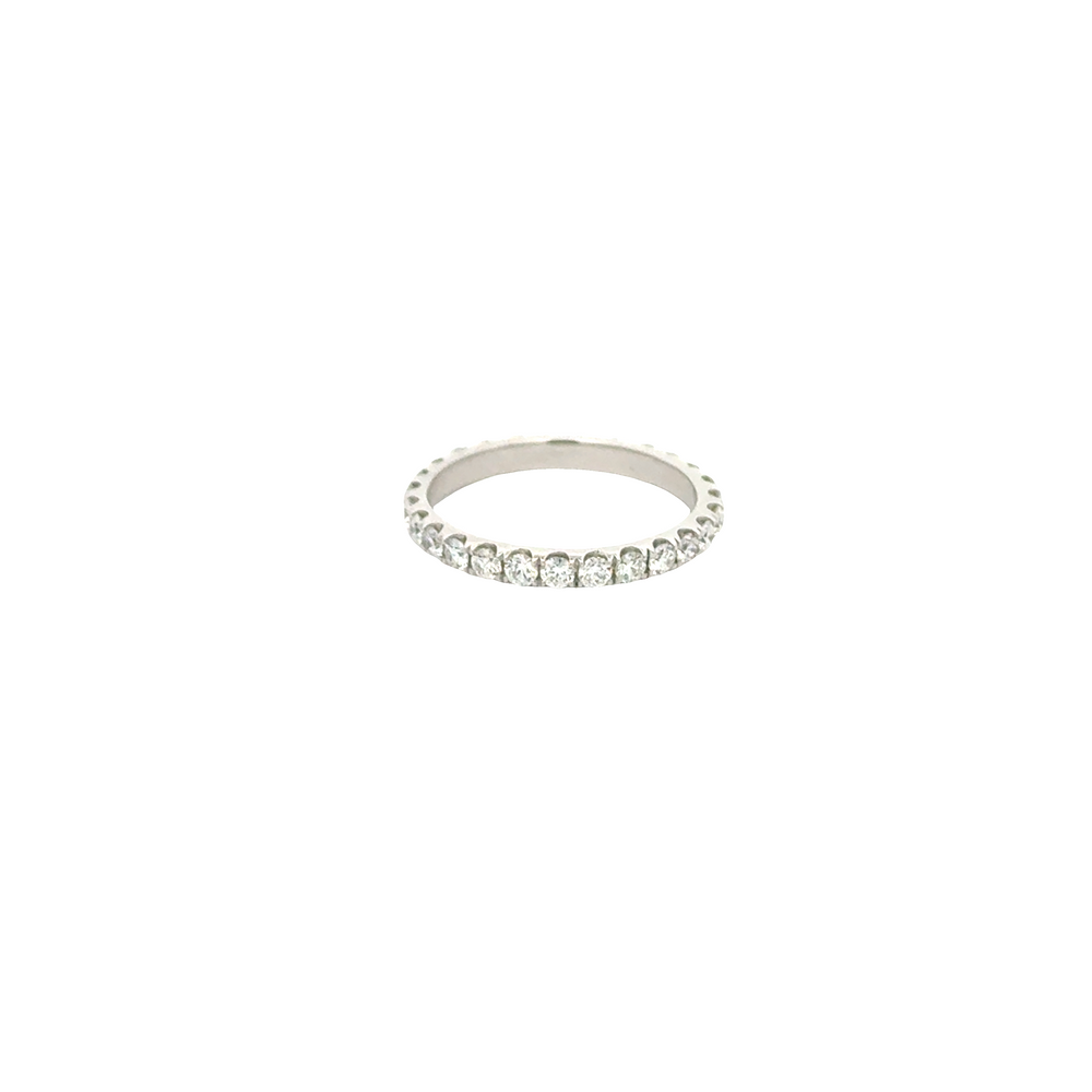 Platinum Diamond Eternity Band Ring