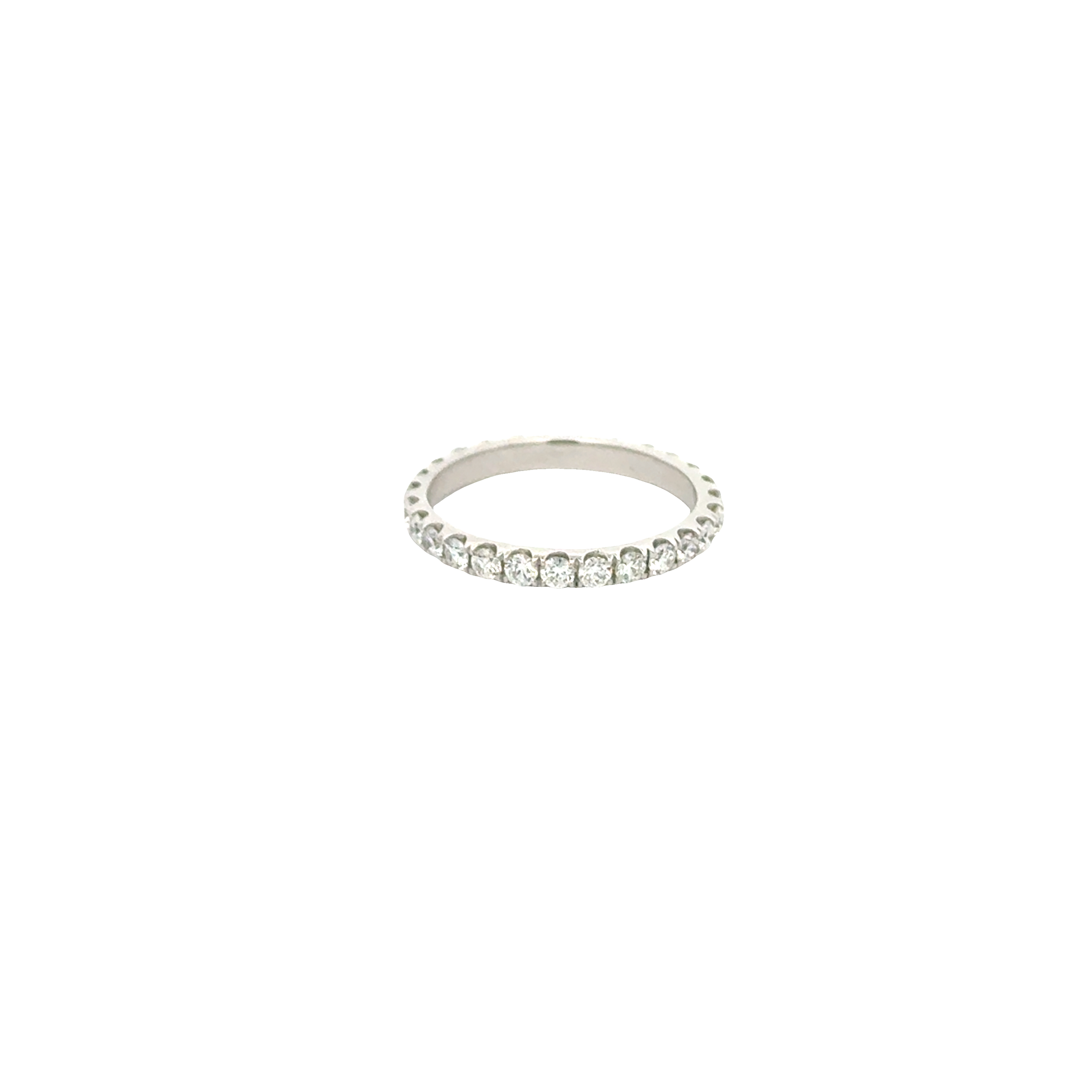 Platinum Diamond Eternity Band Ring
