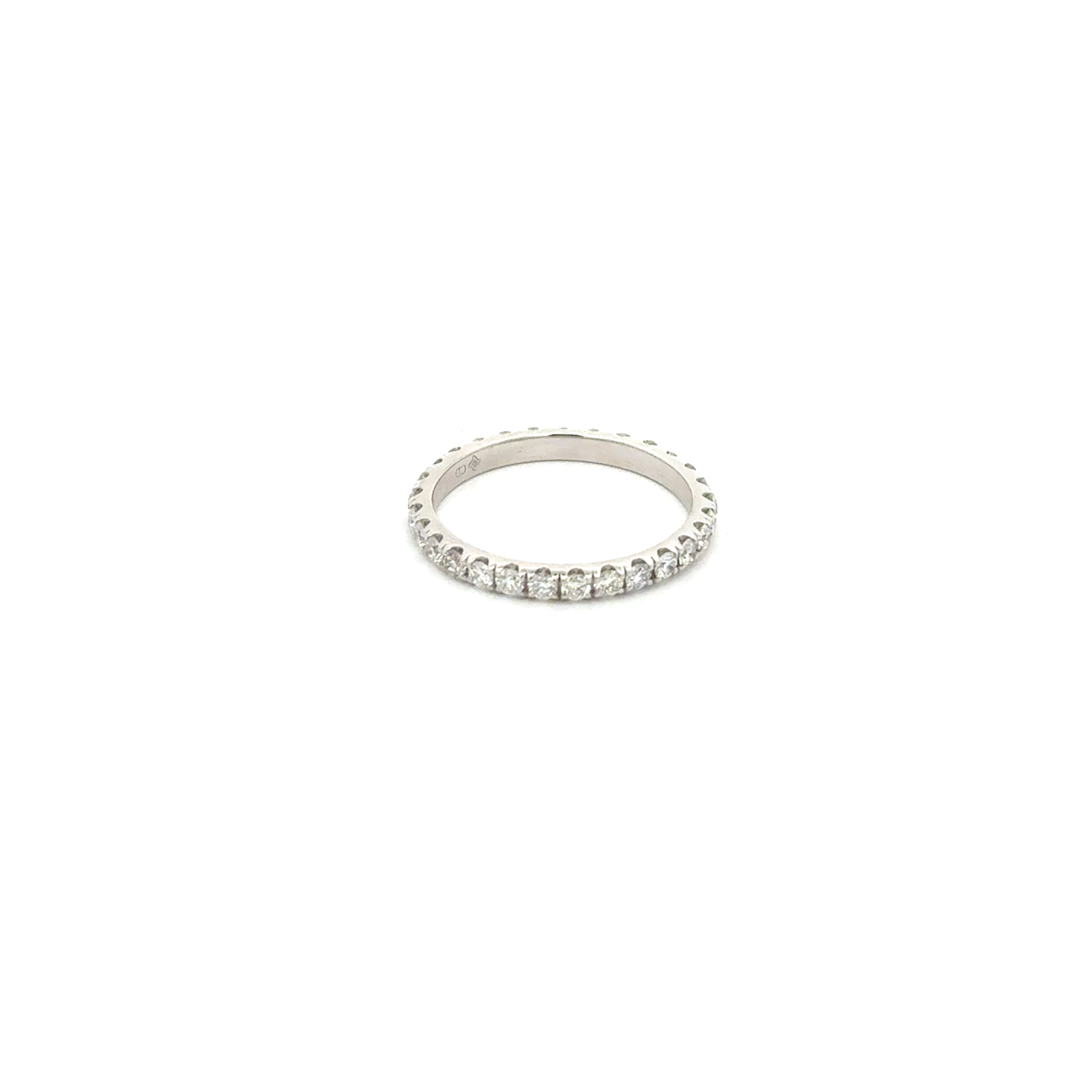 Platinum Diamond Eternity Ring Band
