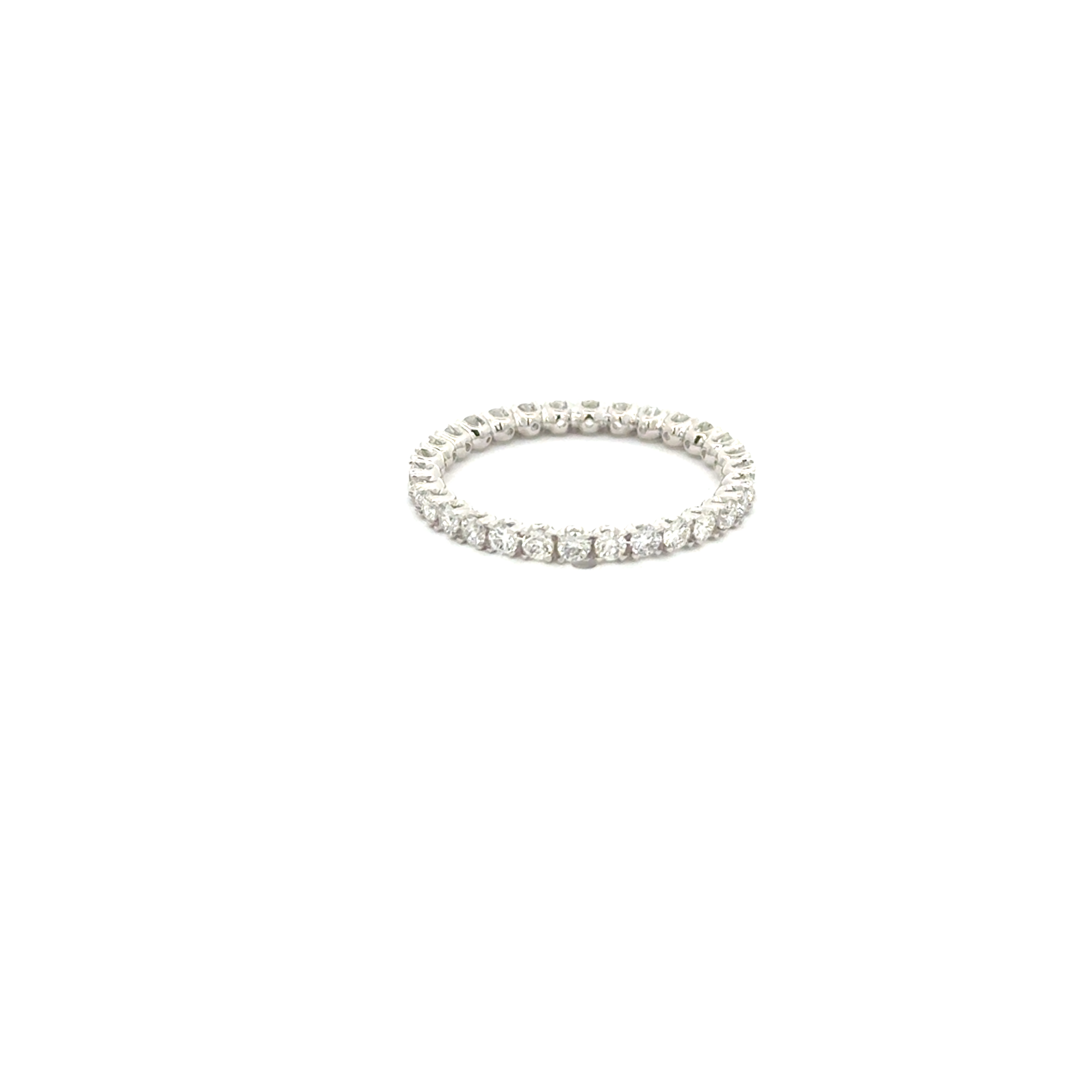 Platinum Diamond Eternity Ring Band