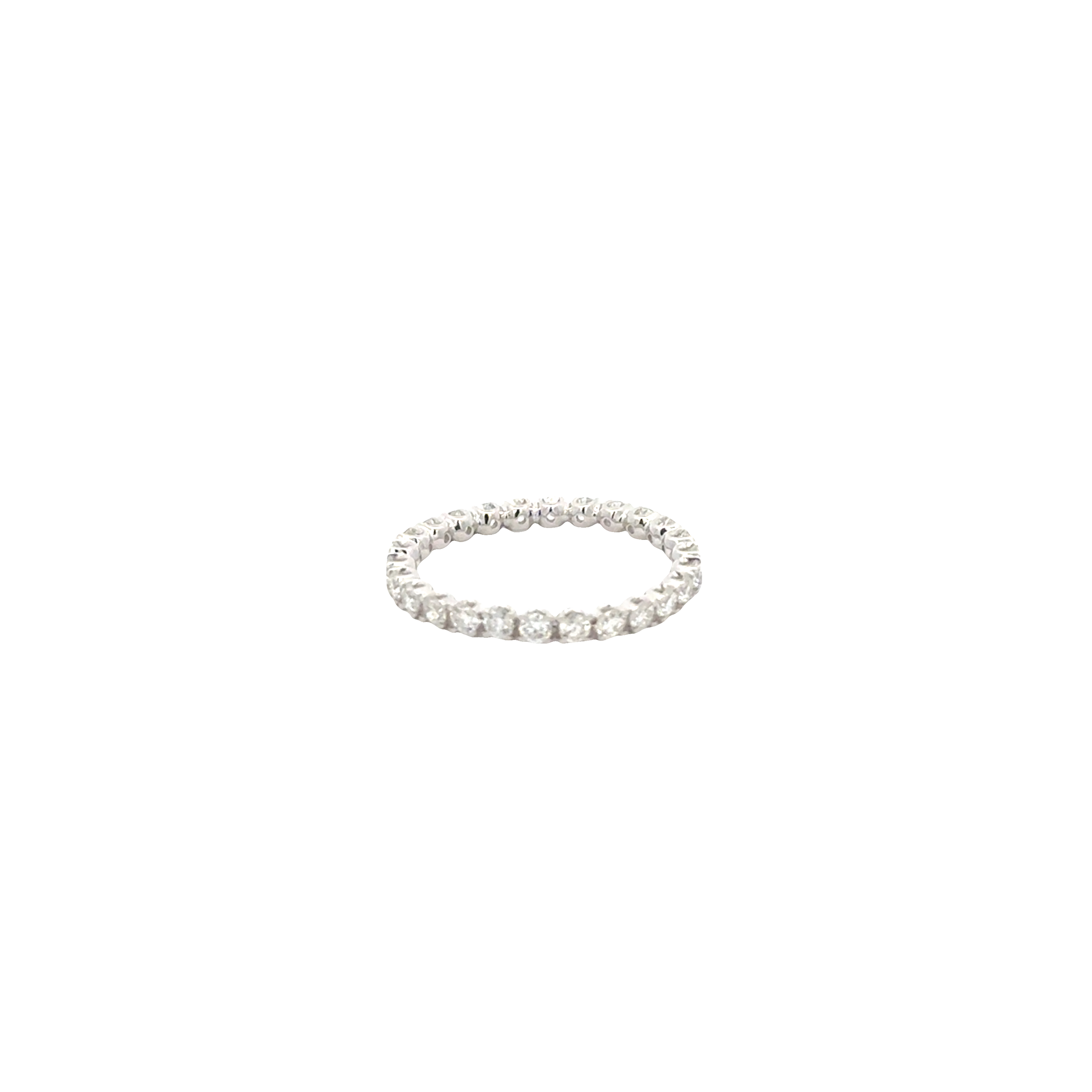 Platinum Diamond Eternity Band Ring