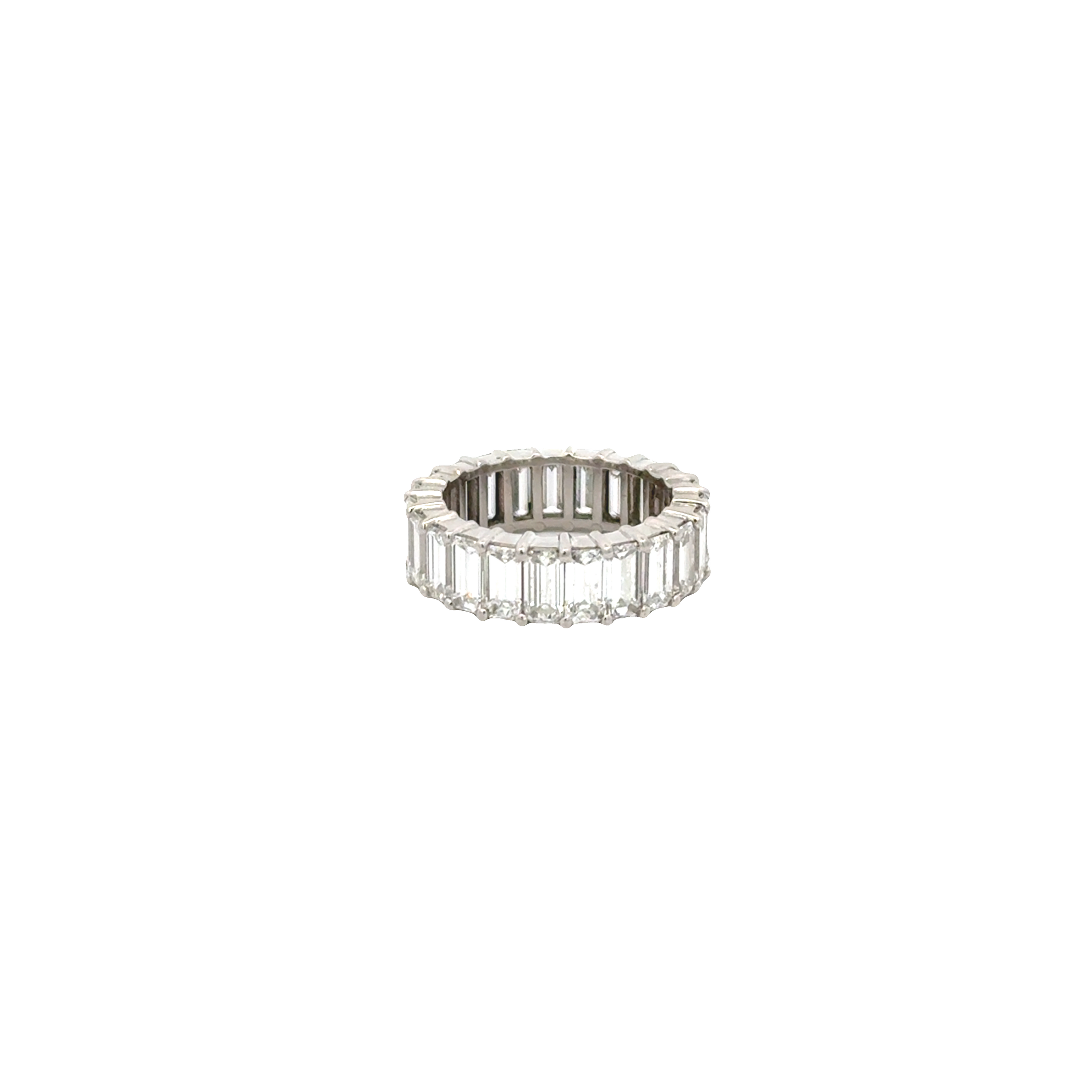 -E- Platinum 6.94ctEmerald Cut