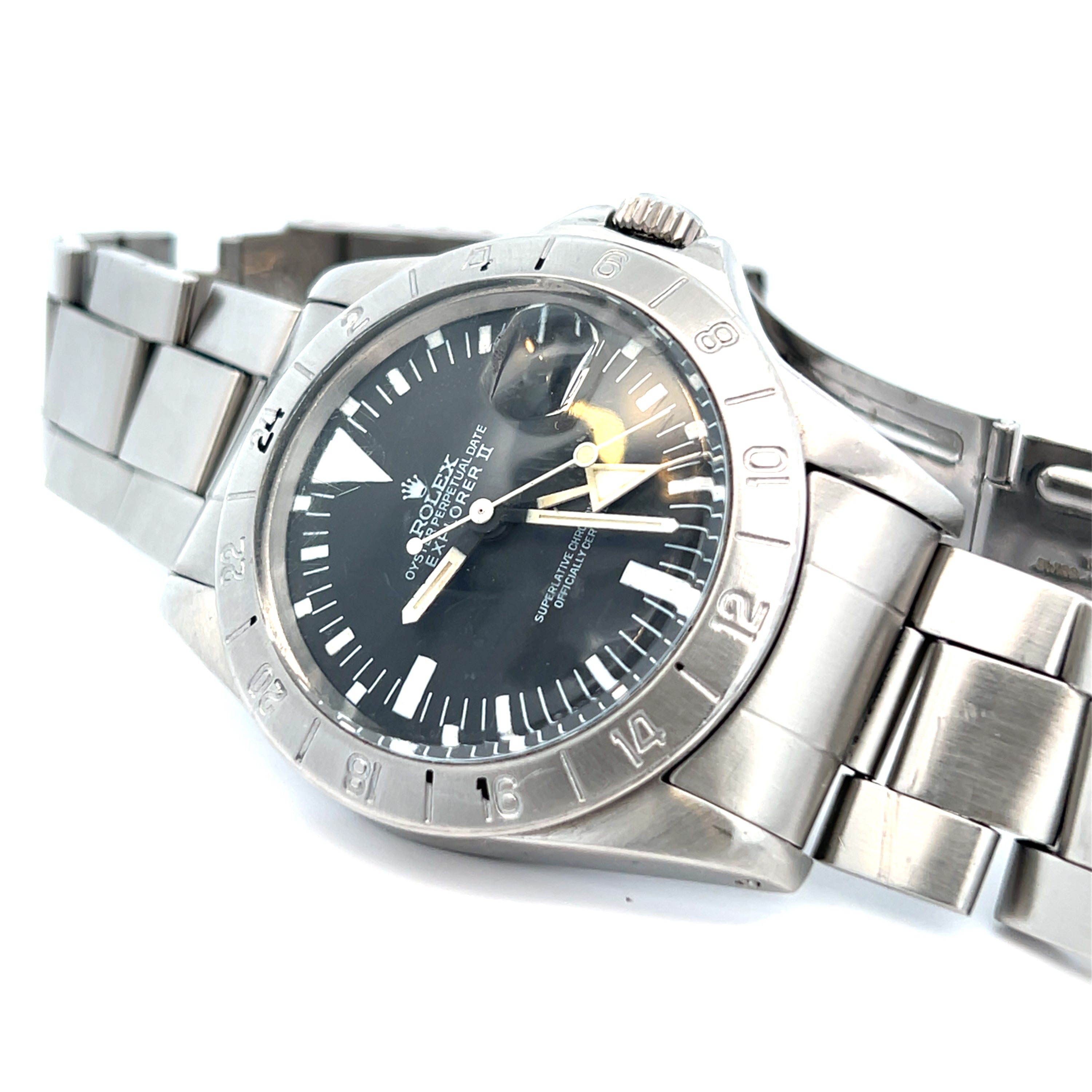 Pre-Owned Rolex Explorer II Style Stainless Steel Watch