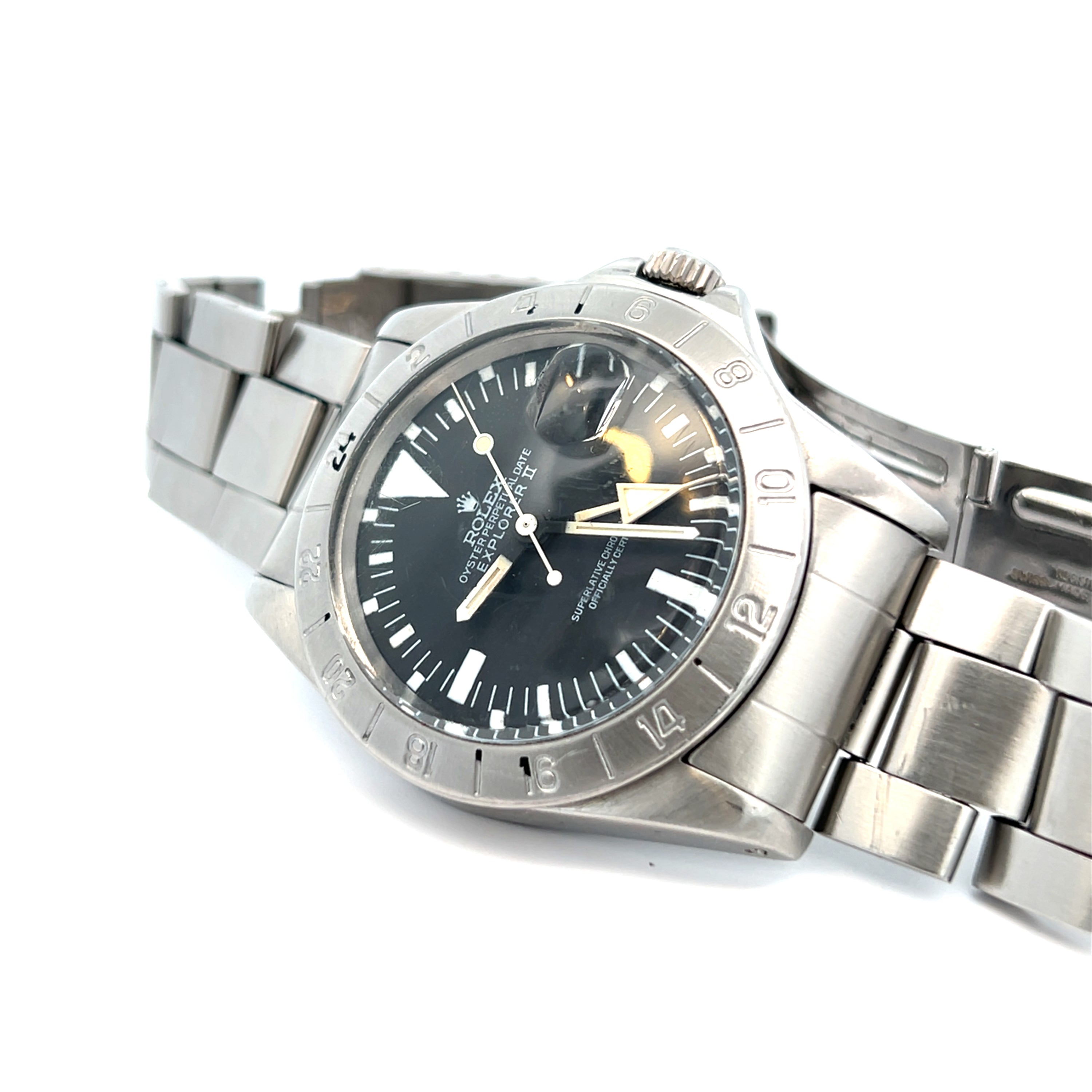 Pre-Owned Rolex Explorer II Style Stainless Steel Watch