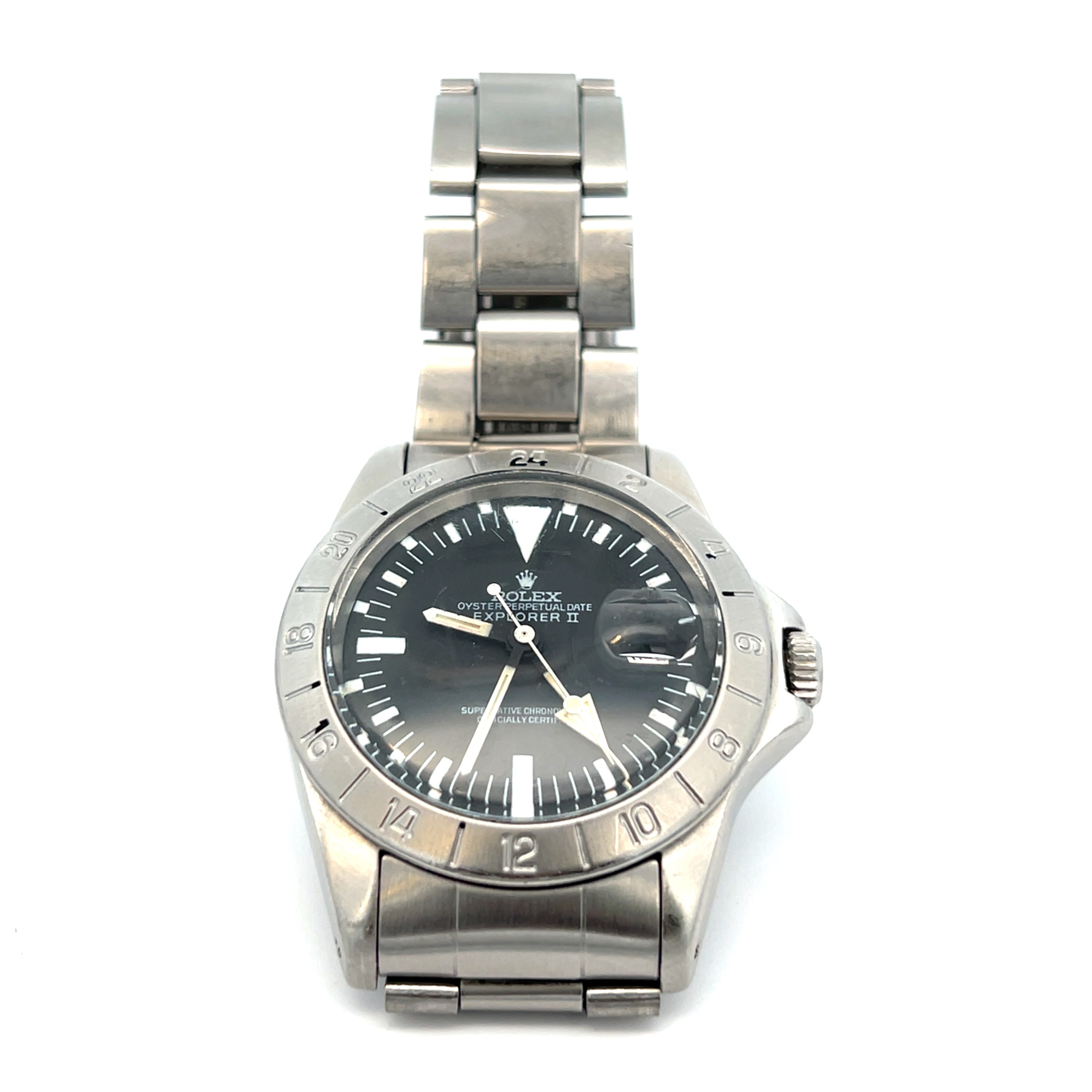 Pre-Owned Rolex Explorer II Style Stainless Steel Watch