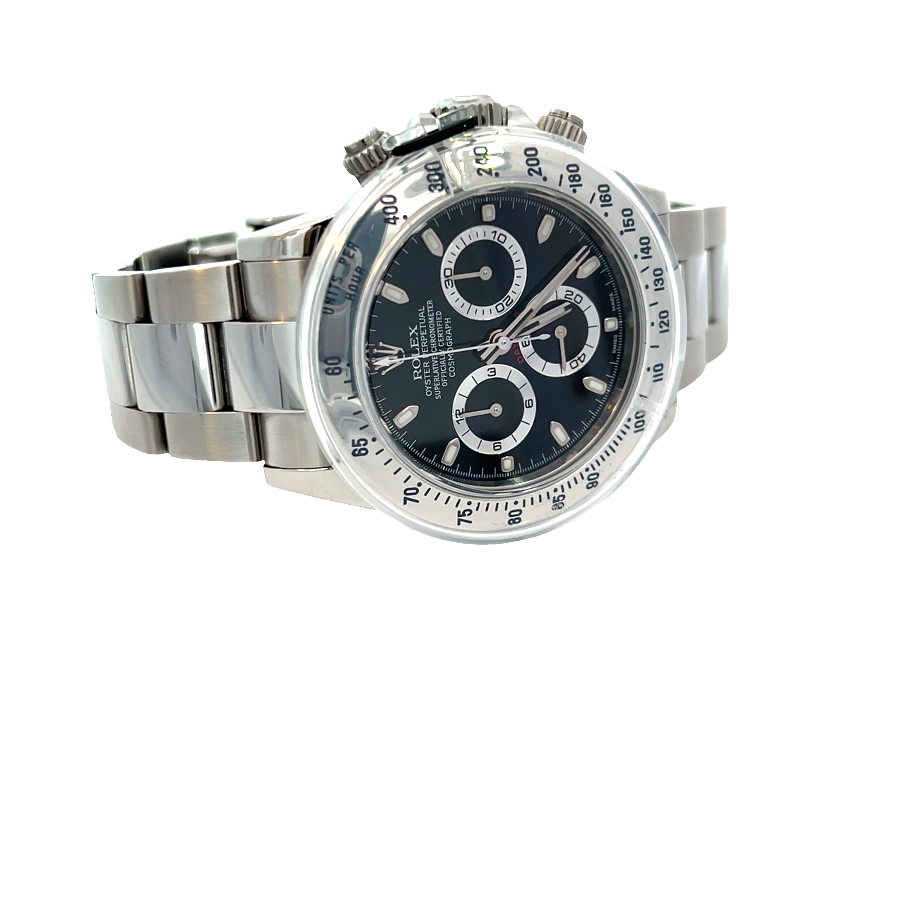 Pre-Owned Rolex Daytona 116520 Black Dial 2015 Stainless Steel