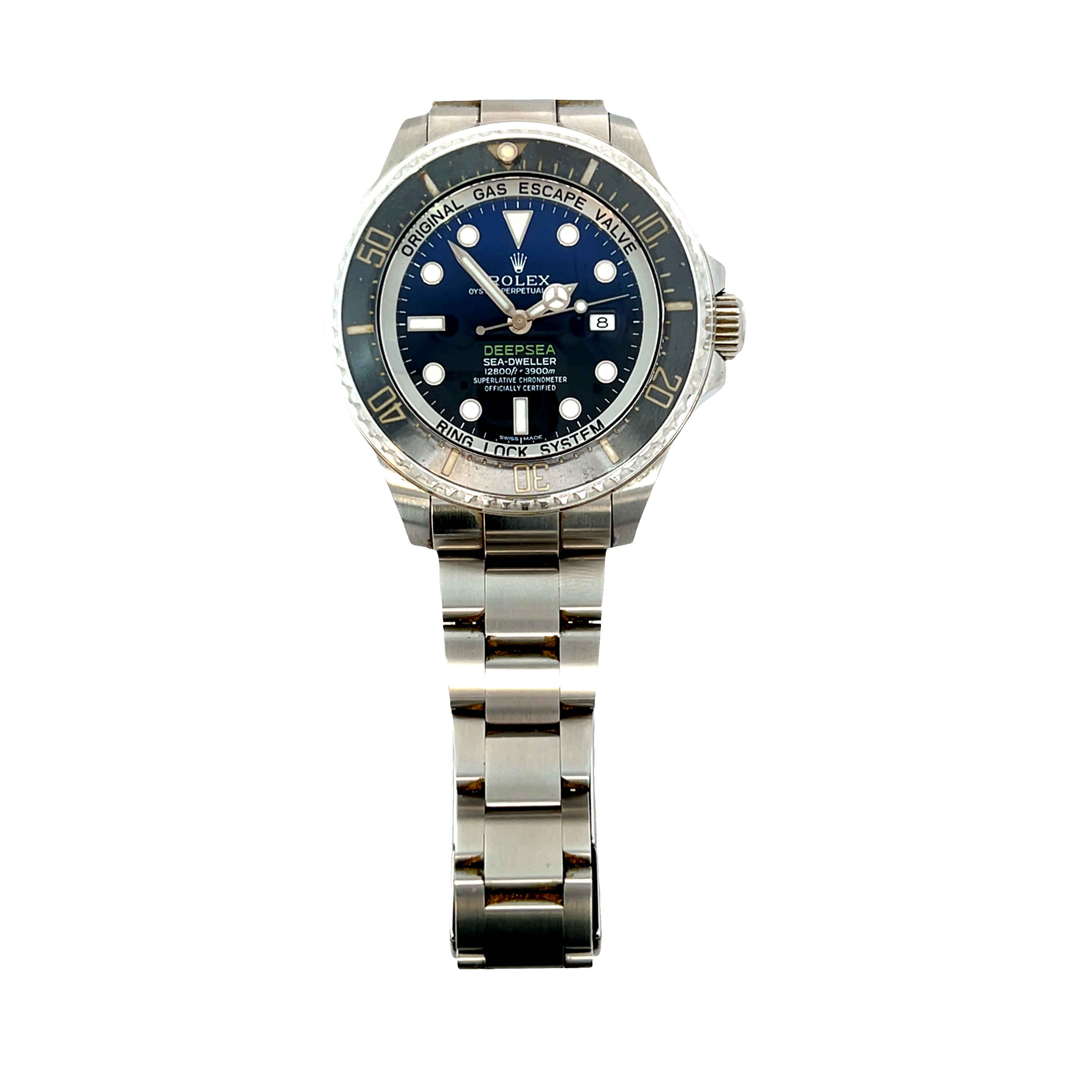 Pre-Owned Rolex Deepsea 116660 James Cameron D-Blue 44mm 2014