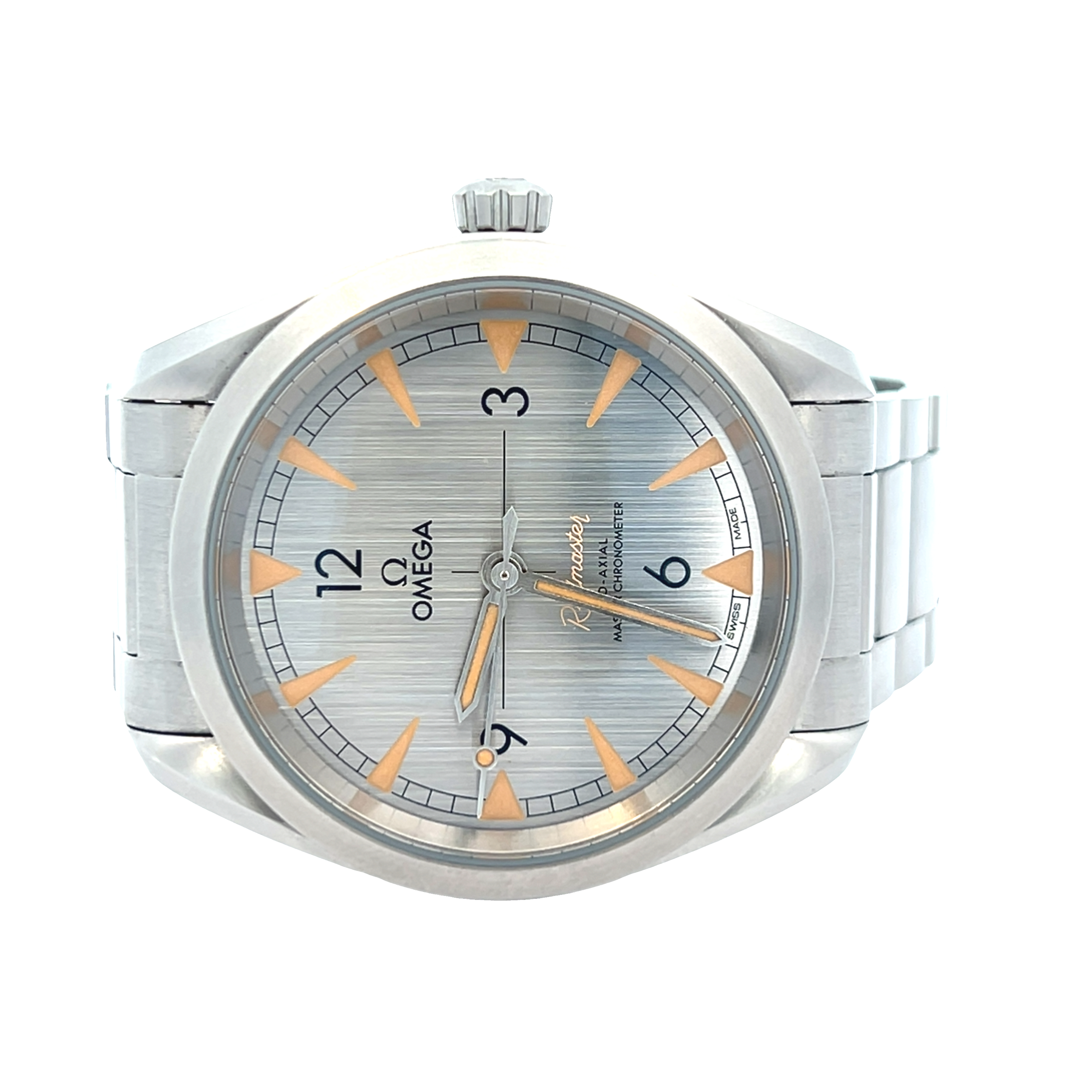 Omega Railmaster Co-Axial Master Chronometer | Grey Dial | Stainless Steel -- Box & Papers Included