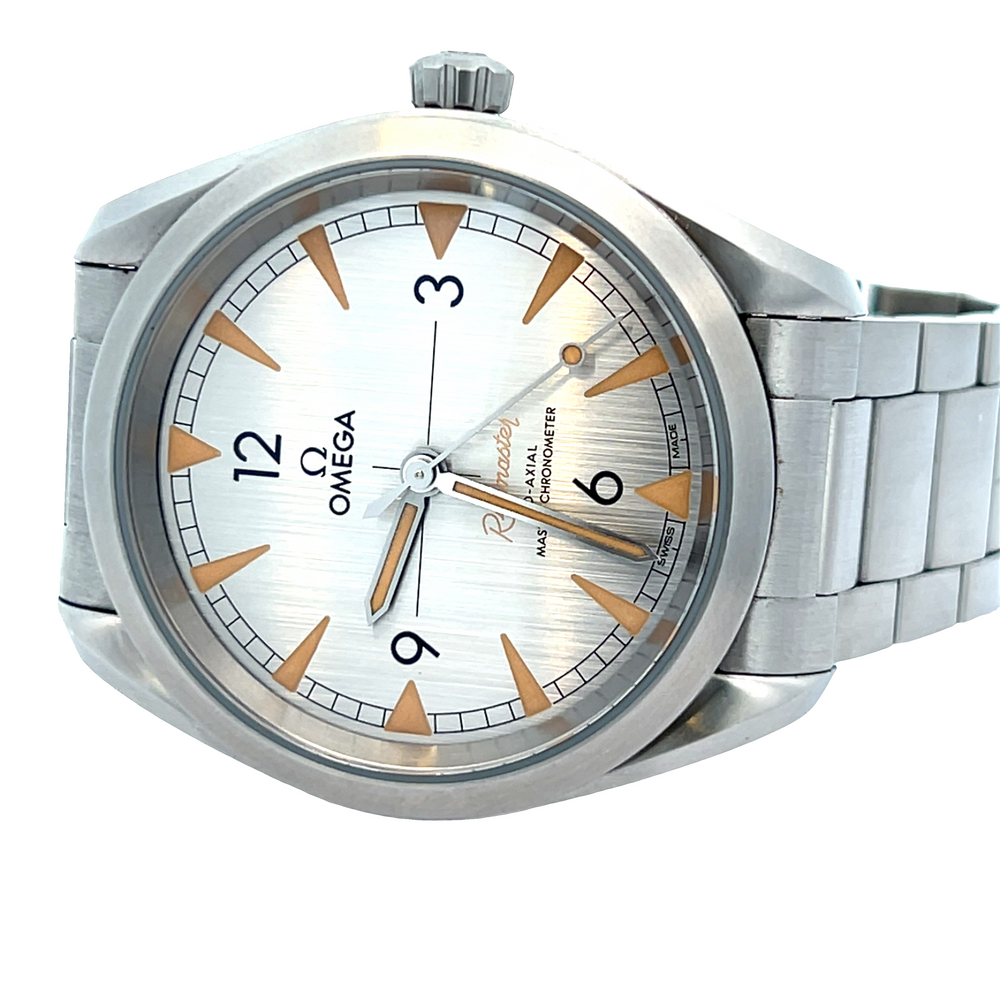 Omega Railmaster Co-Axial Master Chronometer | Grey Dial | Stainless Steel -- Box & Papers Included
