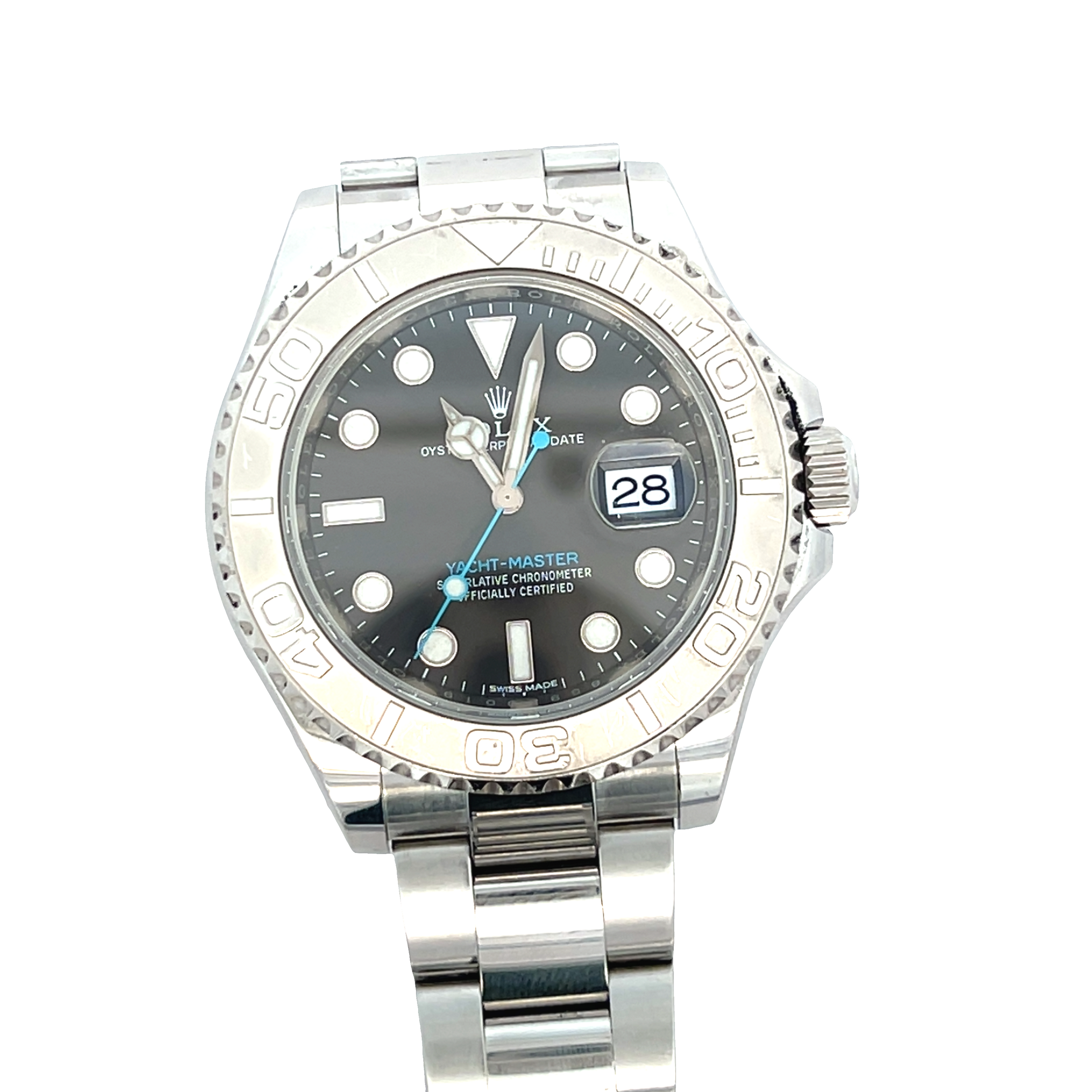 Rolex Yacht-Master 40 Ref. 116622 | Rhodium Dial | Box & Papers (2018)