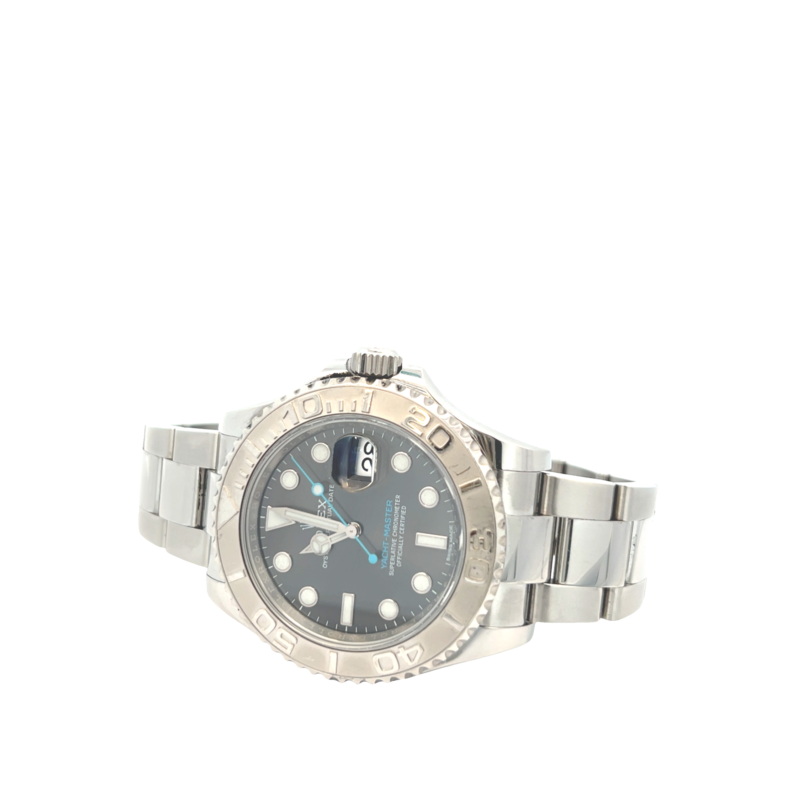 Rolex Yacht-Master 40 Ref. 116622 | Rhodium Dial | Box & Papers (2018)