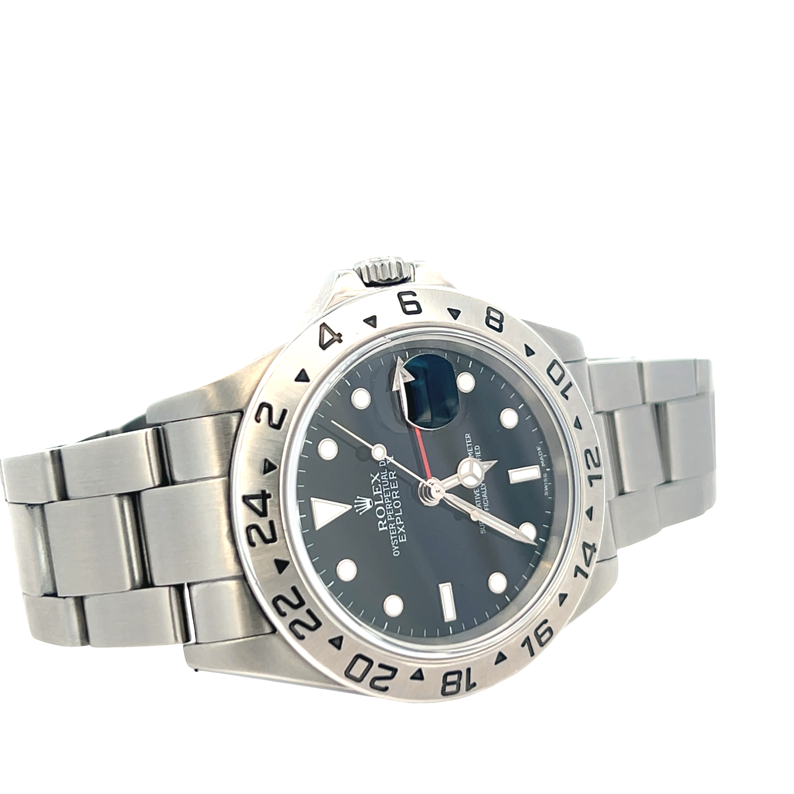 Pre-Owned Rolex Explorer II Ref. 16570 | Black Dial | Stainless Steel