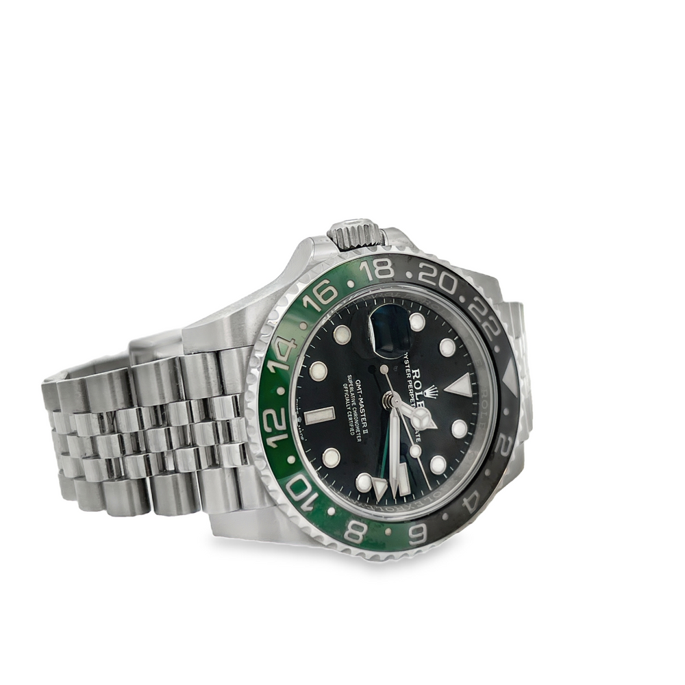 Pre-Owned 2026 Rolex GMT-Master II “Sprite” 126720VTNR Left-Handed Jubilee Box & Papers Unworn