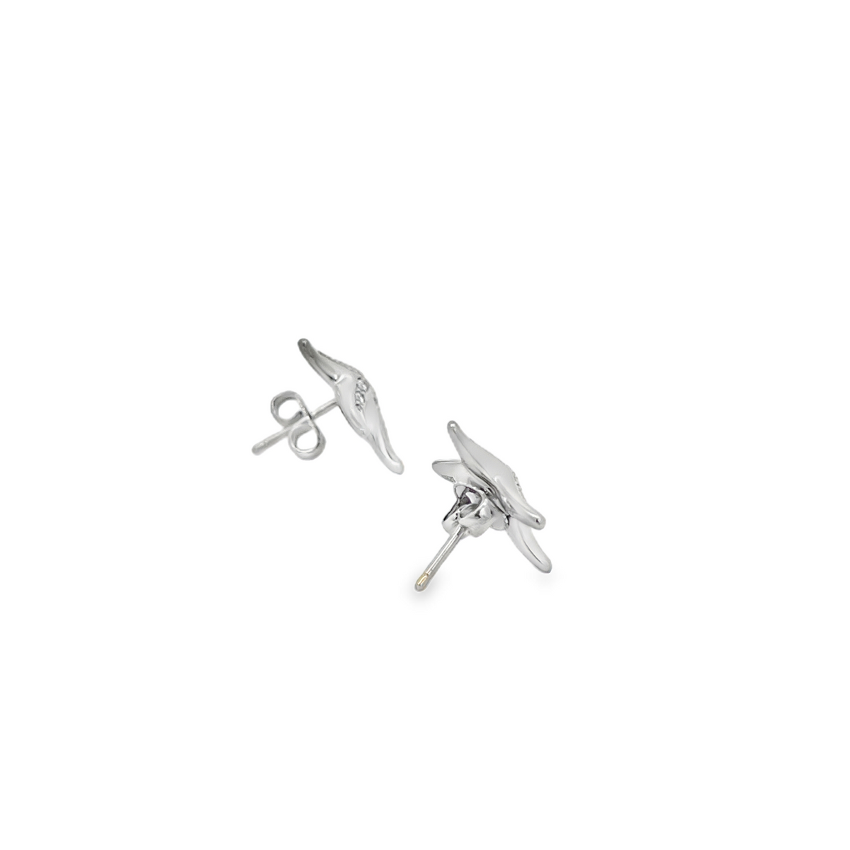 Estate Tiffany & Co. Platinum Diamond Starfish Earrings