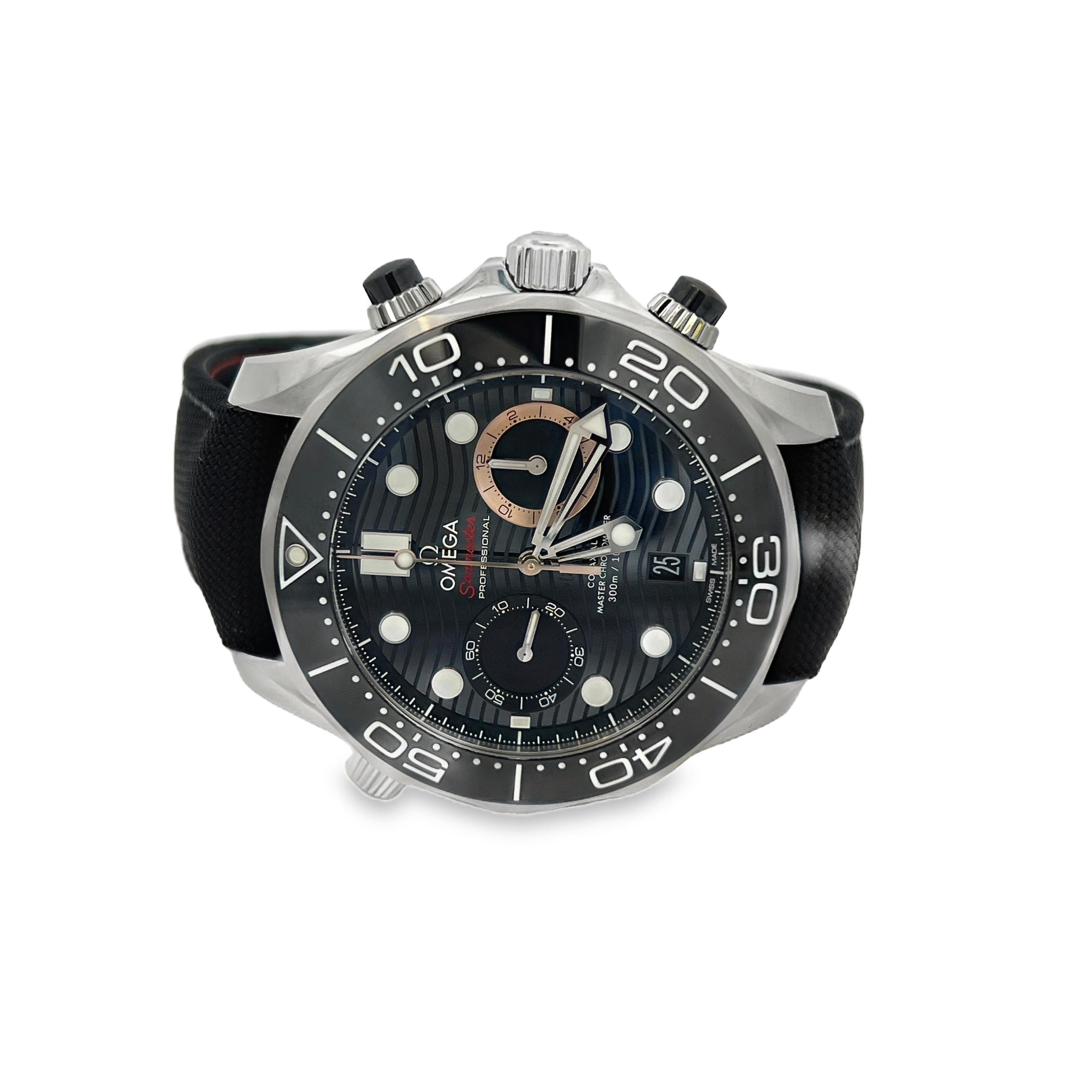 Omega Seamaster Diver 300M James Bond Chronograph Co-Axial Master Chronometer Watch
Ref. 210.32.44.51.01.001 | Box & Papers