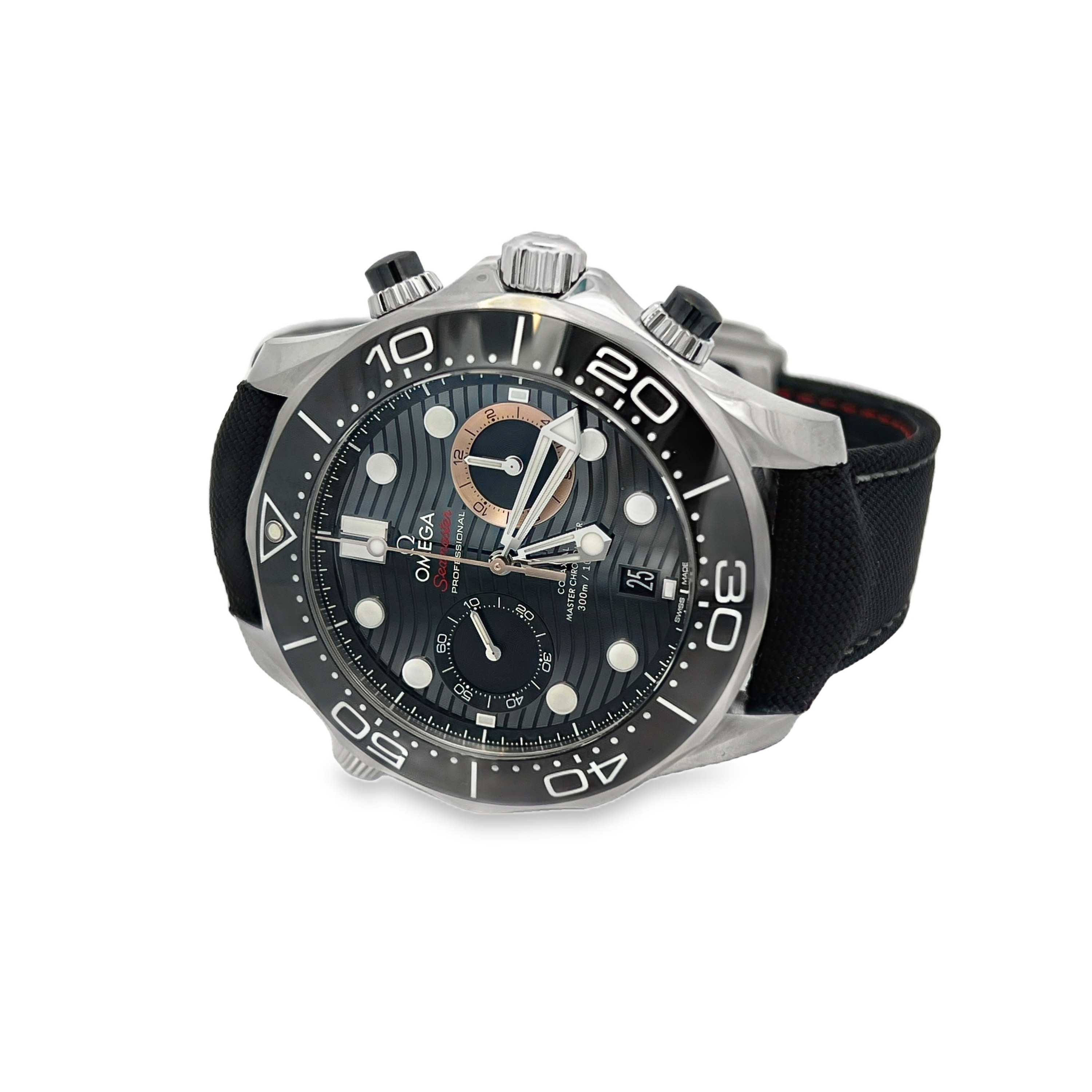 Omega Seamaster Diver 300M James Bond Chronograph Co-Axial Master Chronometer Watch
Ref. 210.32.44.51.01.001 | Box & Papers