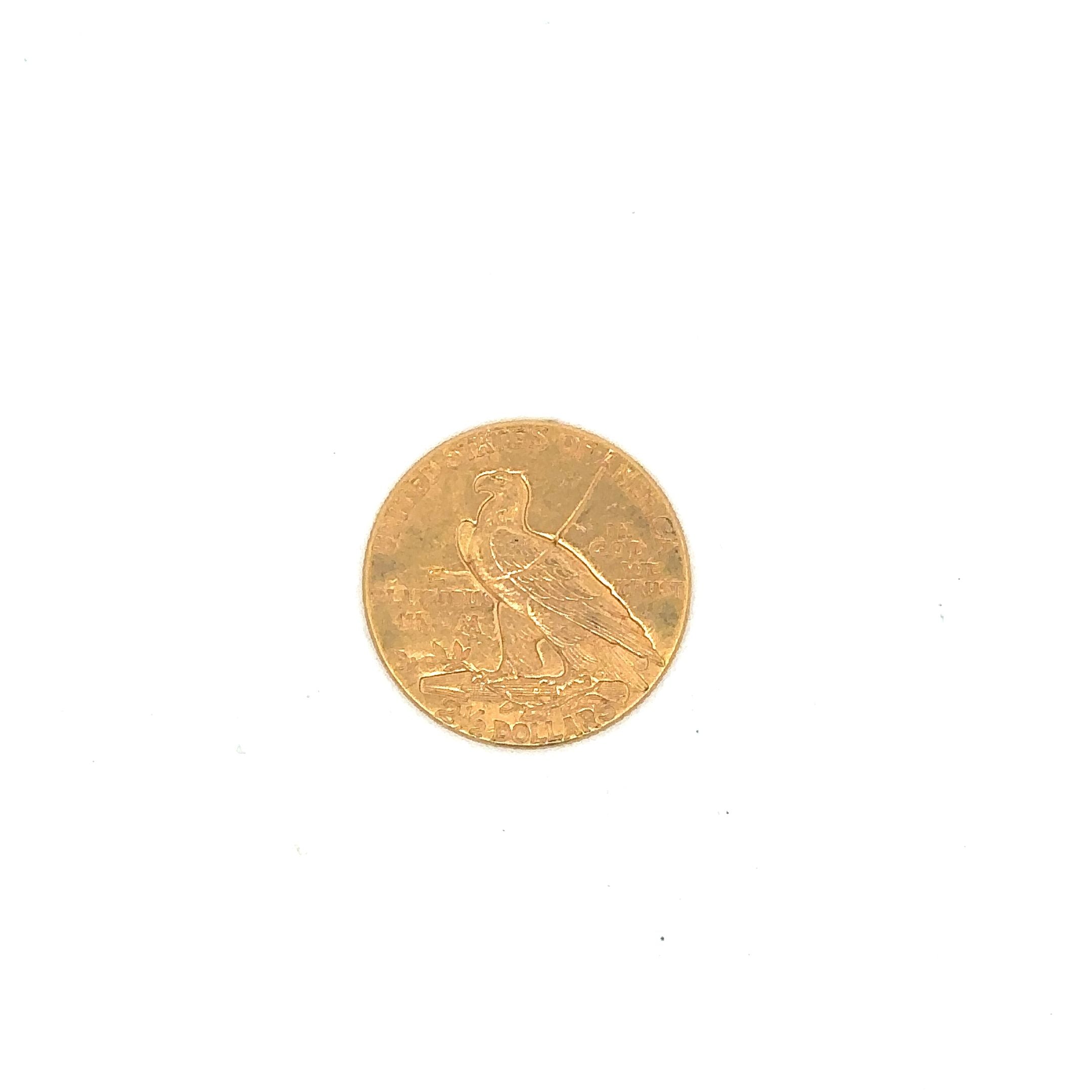 1927 US Liberty $2.5 Gold Coin