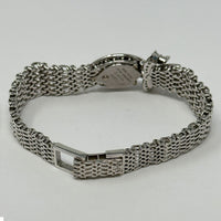 Vintage Ladies Watches Pave Diamond Dial Diamond Ribbon Bezel White Gold DIAMOND RIBBON