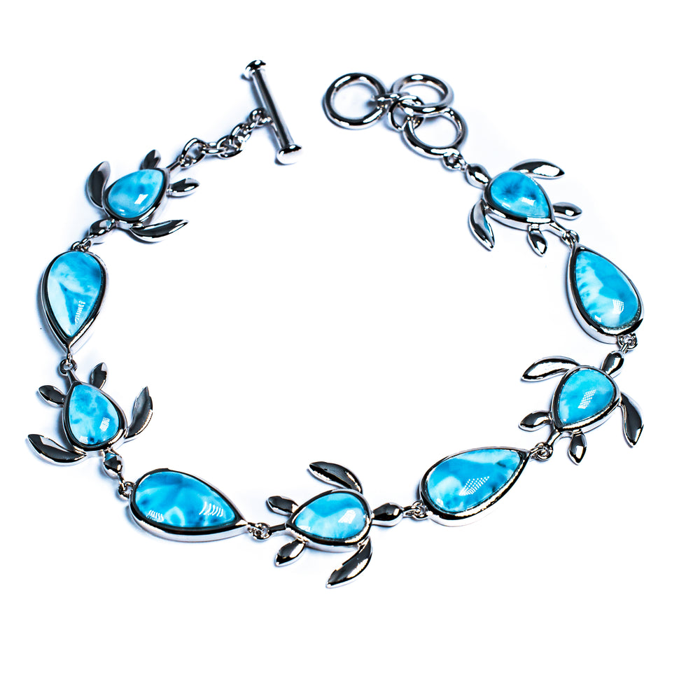 SS Larimar Honu & Teardrop Bra