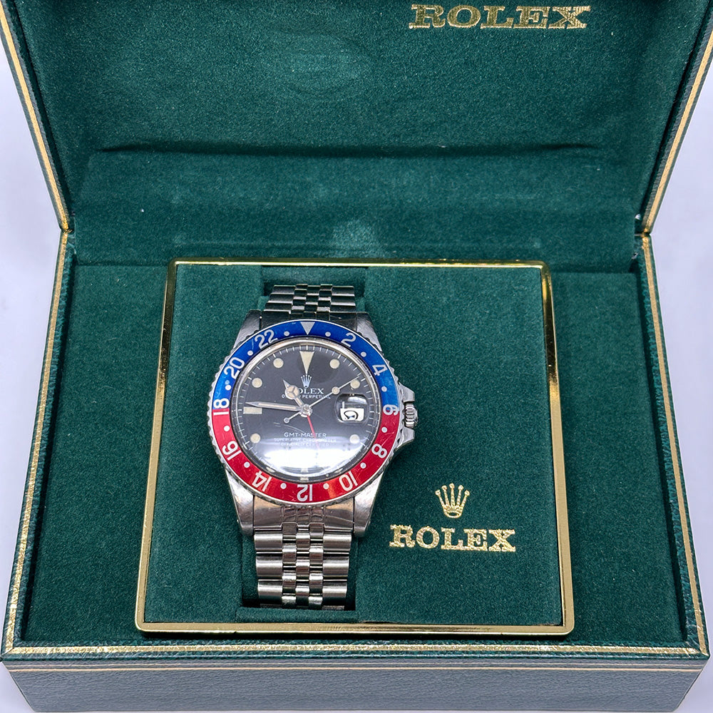 GMT-Master Plexi 39mm Caliber 3075 Pepsi 16750