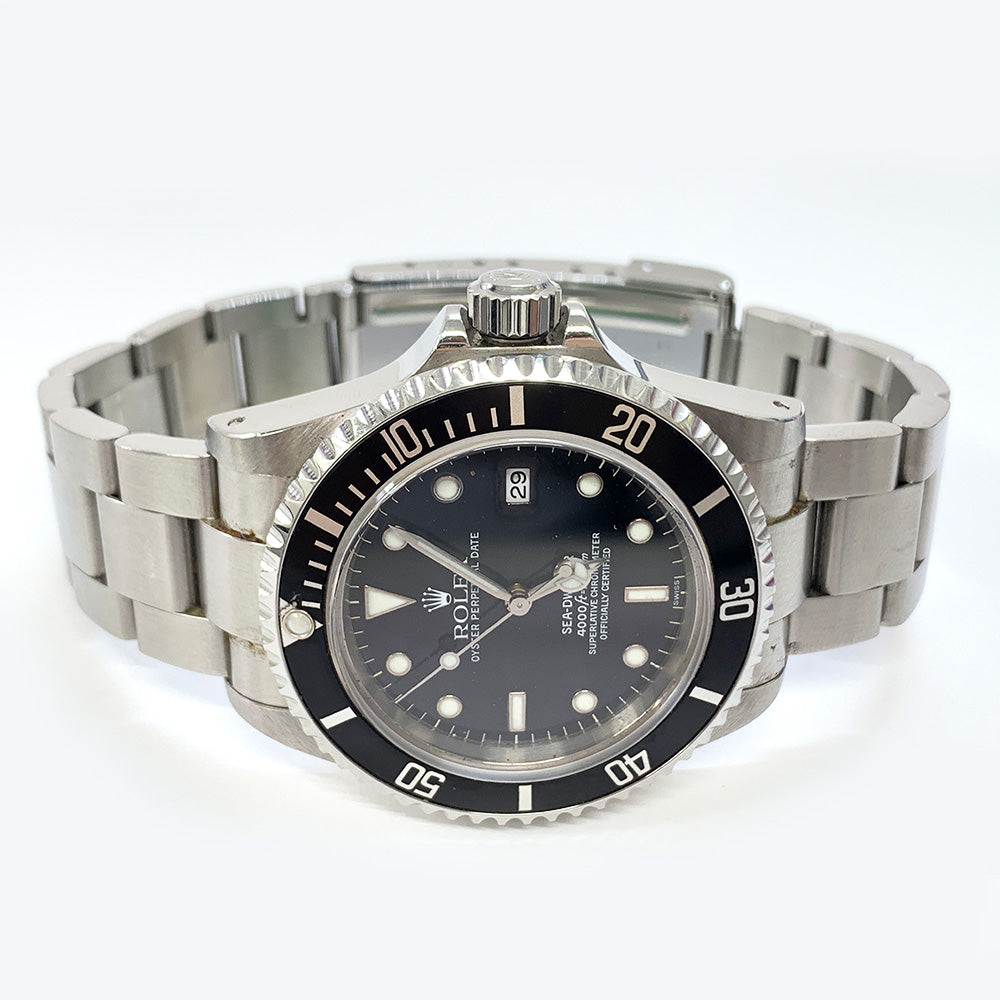 Sea-Dweller 40mm Steel Aluminum Bezel  16600