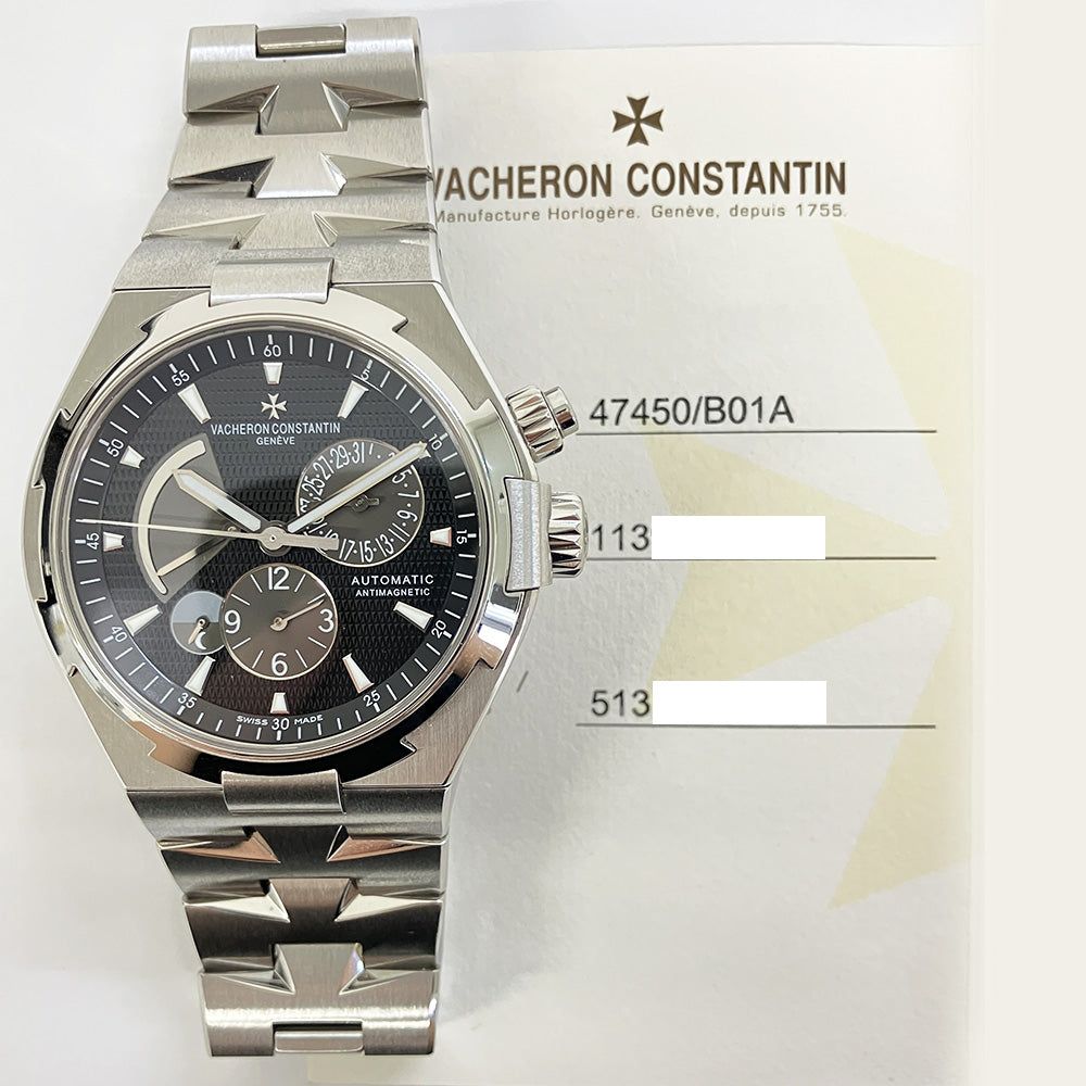 Overseas Dual Time 42mm Steel 47450/B01A-9227