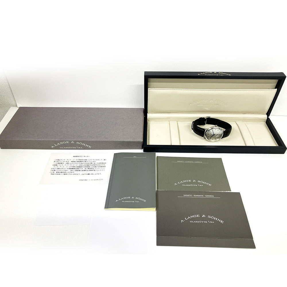 Saxonia 1815 35.9mm Platinum Manual Winding 206.025