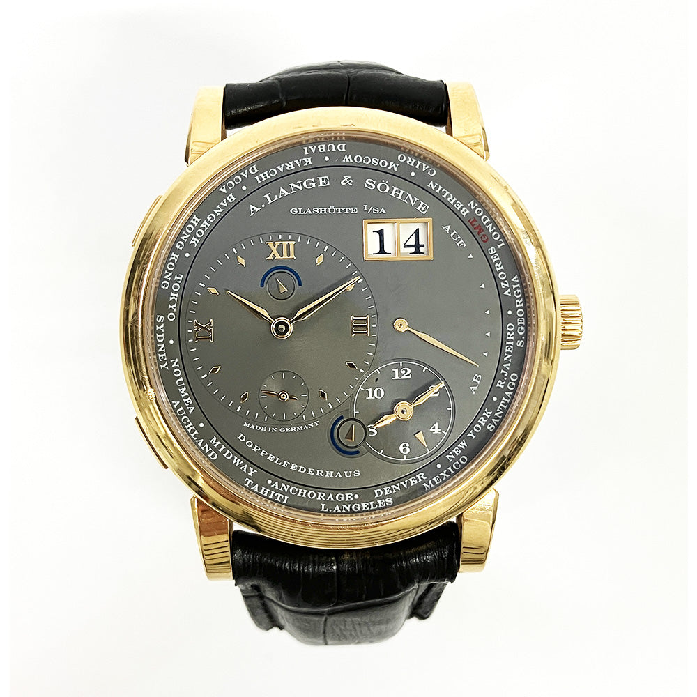 Lange 1 Time Zone 42mm Rose Gold Manual Winding 116.033