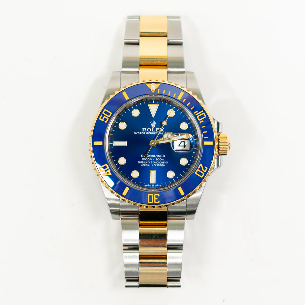 Submariner Date 41mm Black Ceramic Bezel Steel and Yellow Gold 126613LB