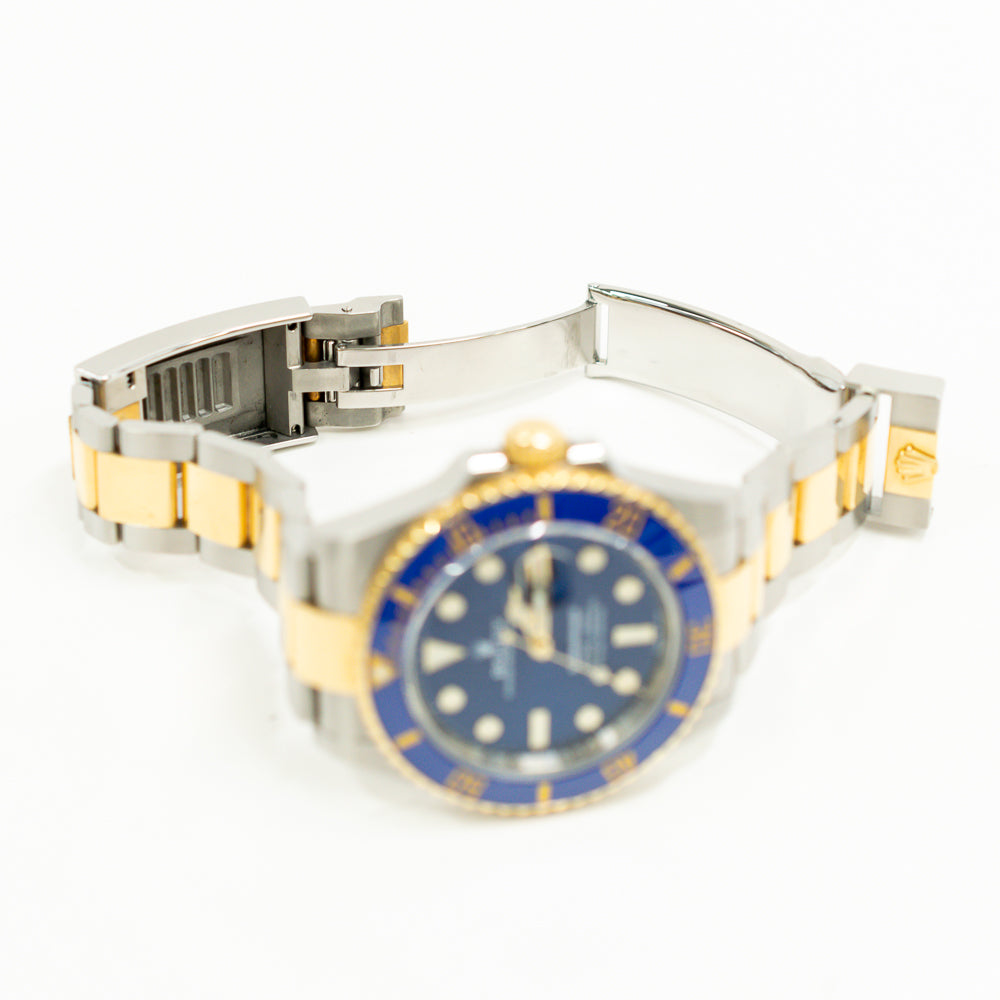 Submariner Date 41mm Black Ceramic Bezel Steel and Yellow Gold 126613LB