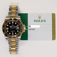 GMT-Master II Steel and Yellow Gold 116713LN