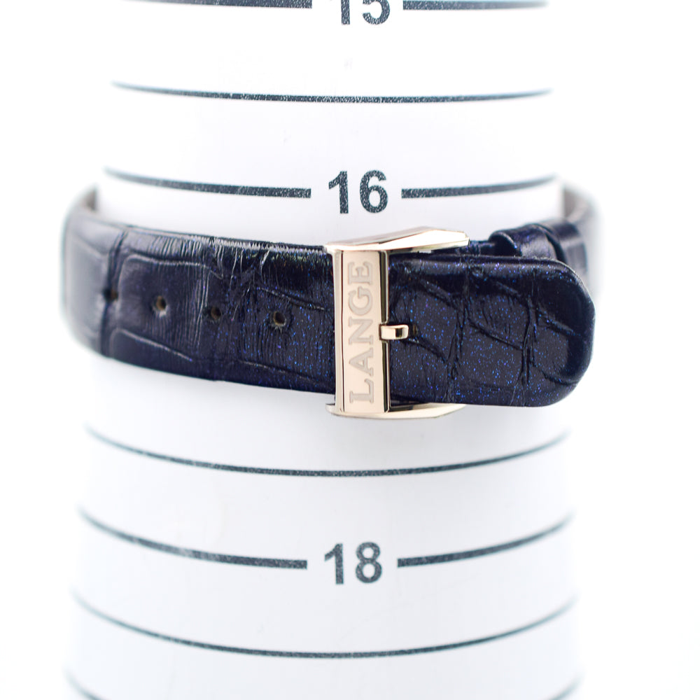 Little Lange 1 Moon Phase 36.8mm White Gold Manual Winding 182.086