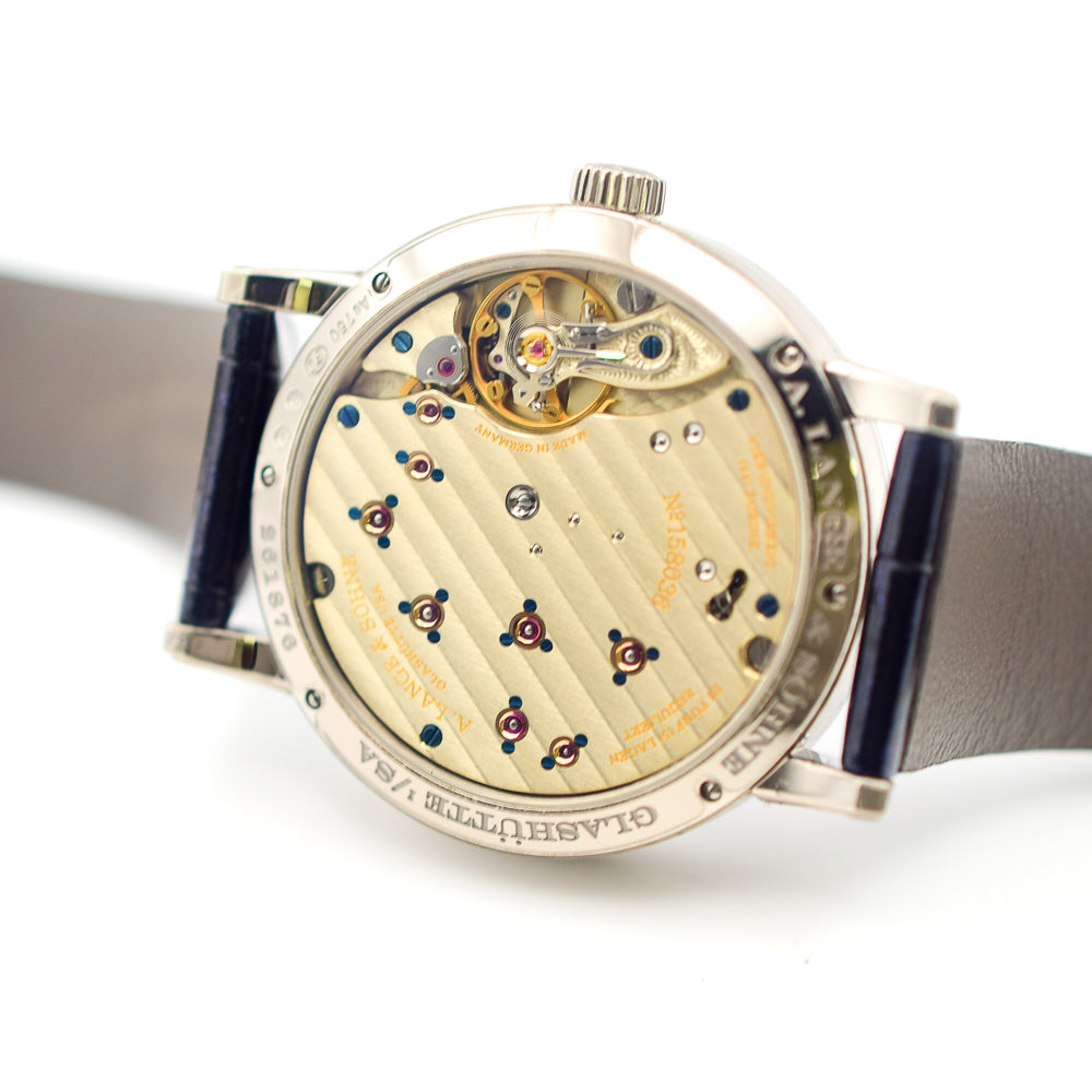 Little Lange 1 Moon Phase 36.8mm White Gold Manual Winding 182.086