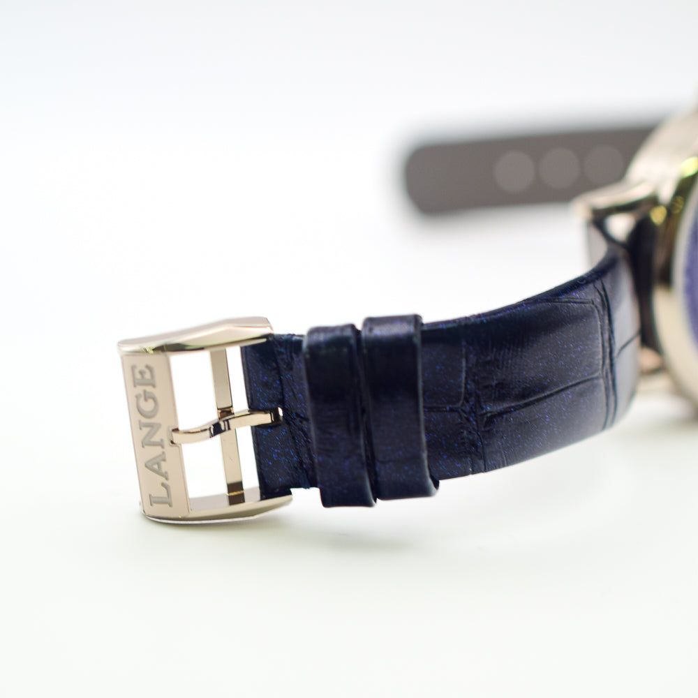 Little Lange 1 Moon Phase 36.8mm White Gold Manual Winding 182.086
