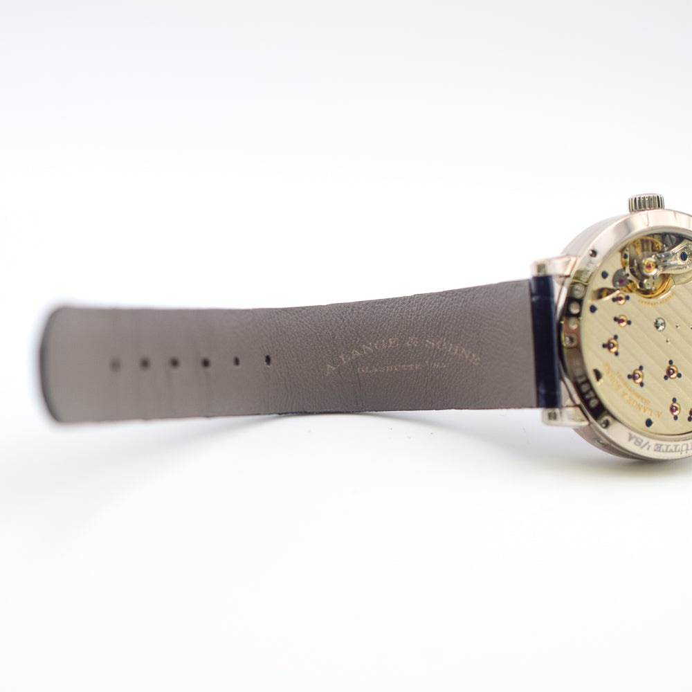 Little Lange 1 Moon Phase 36.8mm White Gold Manual Winding 182.086