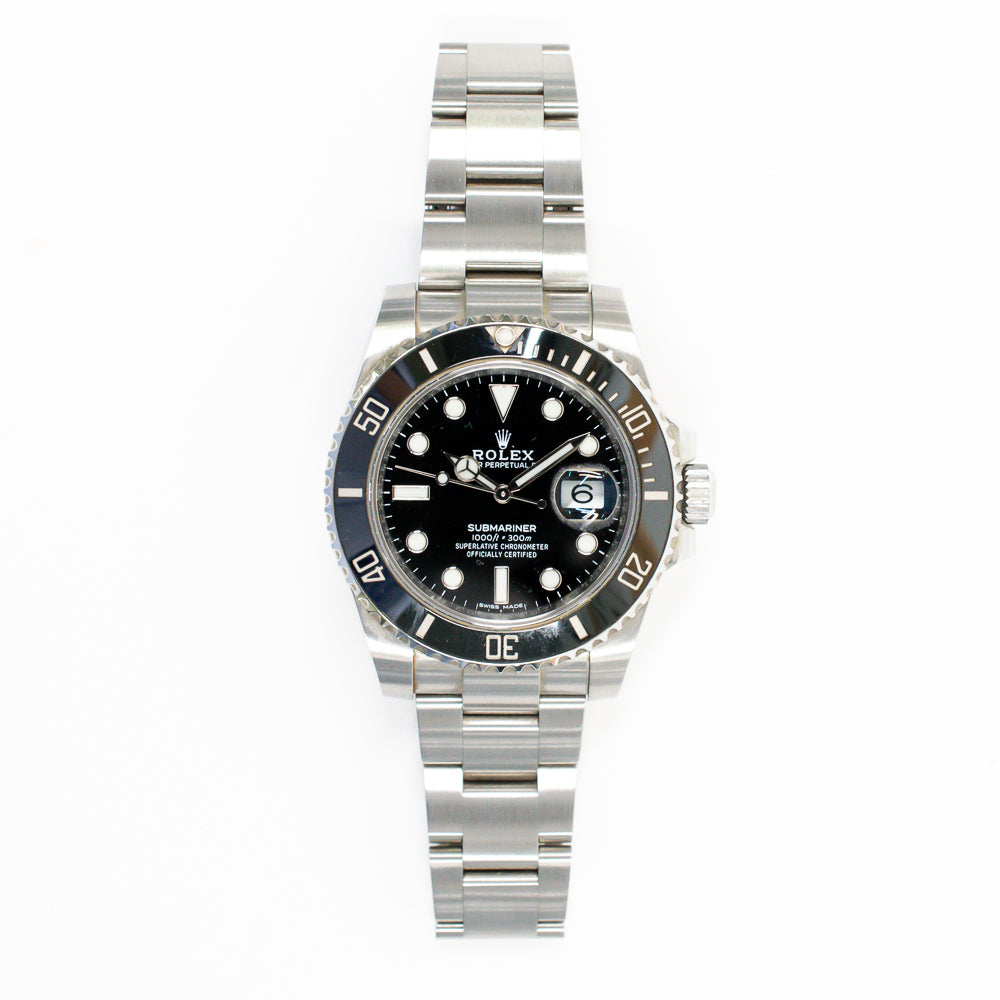 Submariner Date 40mm Black Bezel Steel 116610LN