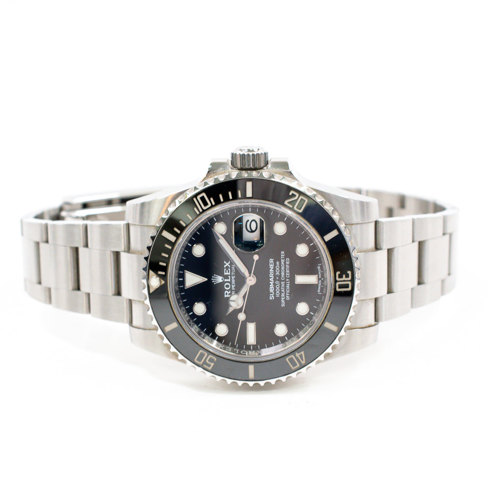 Submariner Date 40mm Black Bezel Steel 116610LN