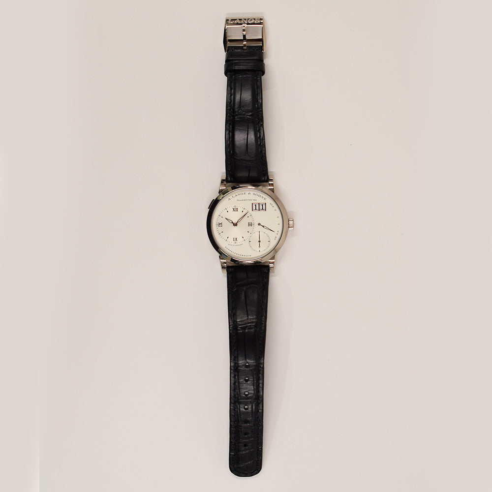 Lange 1 38.5mm White Gold Manual Winding 191.039