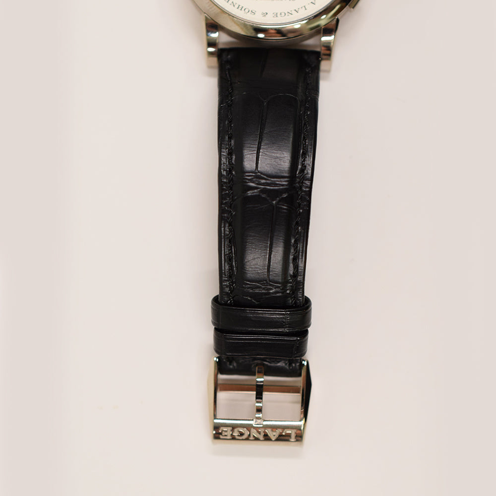 Lange 1 38.5mm White Gold Manual Winding 191.039