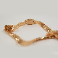 Panthère de Cartier 20mm x 25mm Rose Gold Diamond-set Bezel and Crown Rose Gold Triple Loop Bracelet Quartz WJPN0013