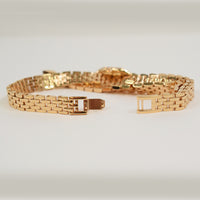 Panthère de Cartier 20mm x 25mm Rose Gold Diamond-set Bezel and Crown Rose Gold Triple Loop Bracelet Quartz WJPN0013